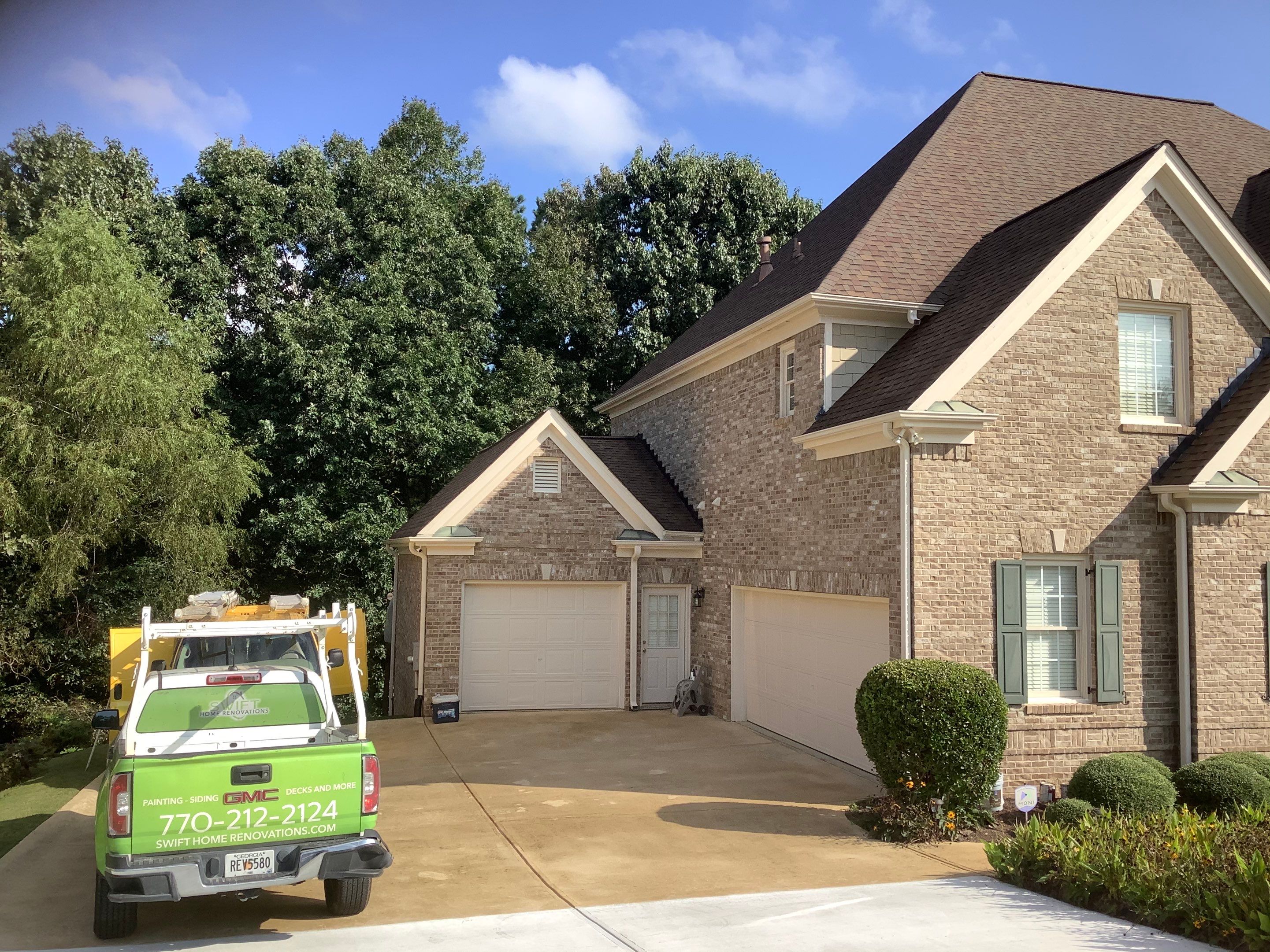 Complete Exterior Painting and Trim Refresh for Acworth Residence by Swift Home Renovations