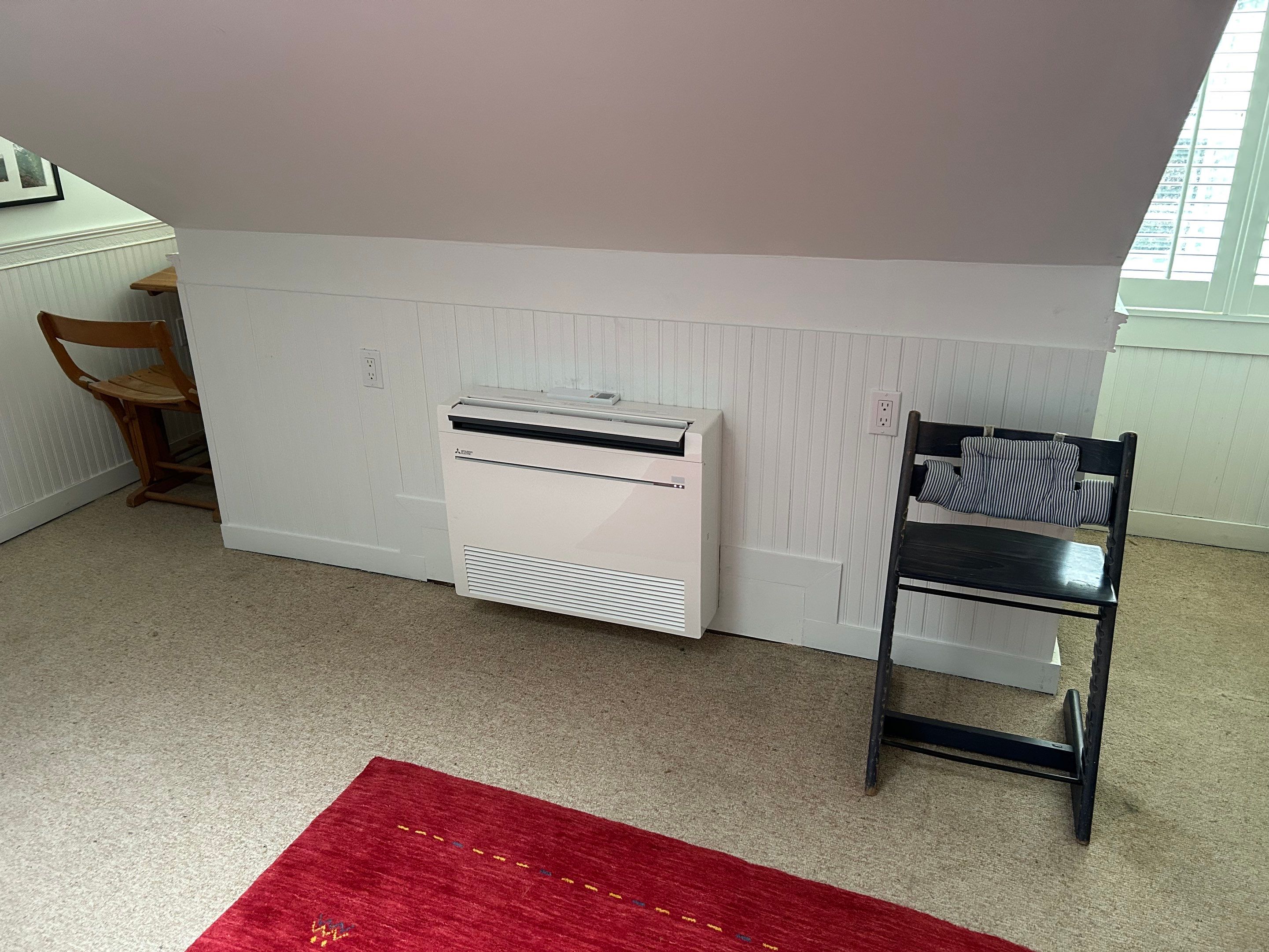 Multi-Zone Mitsubishi Ductless Mini-Split Installation in Historic Newport Home by Ocean State Air Solutions