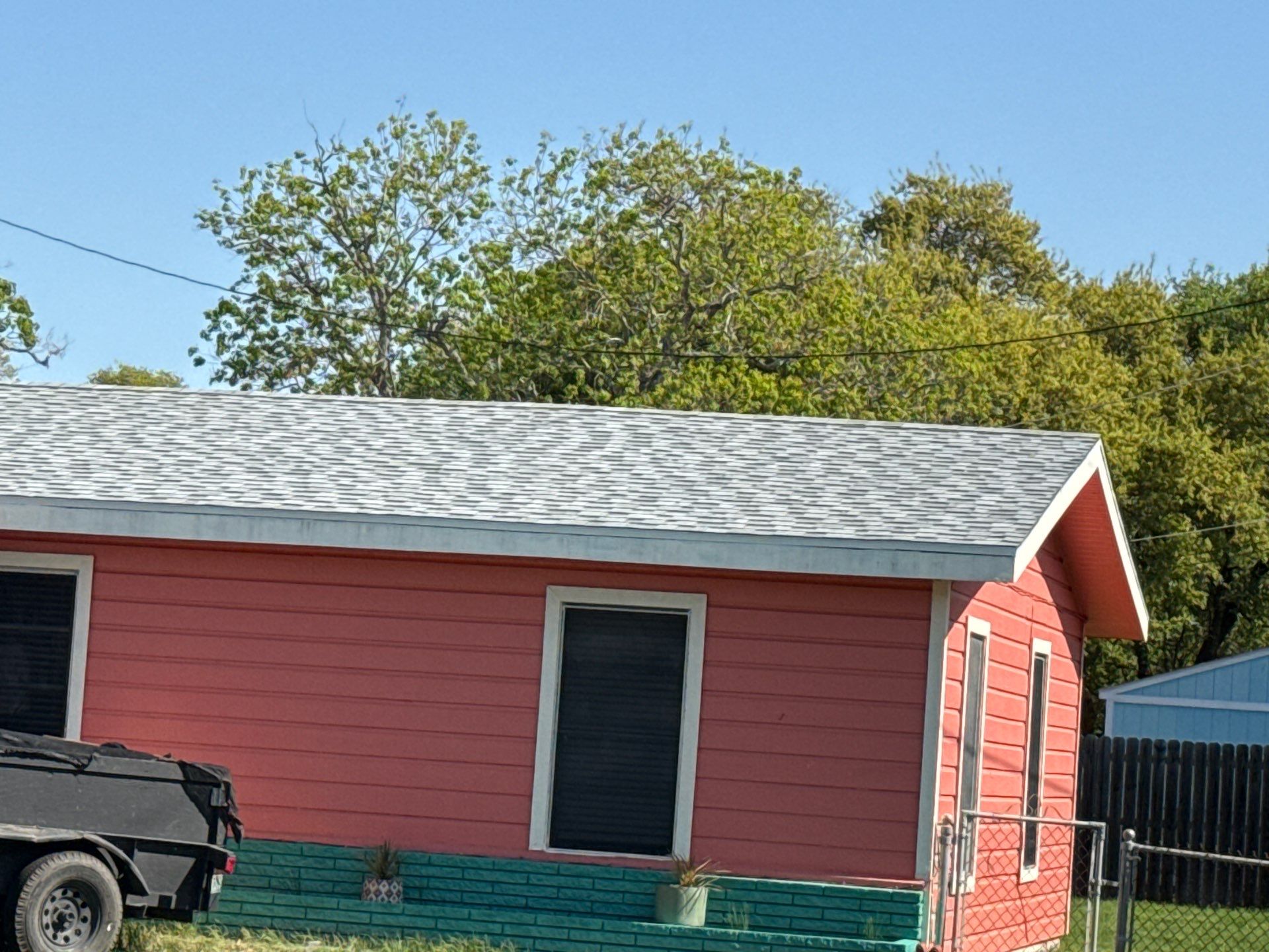 Perfectly Pink in Rockport Texas by Bayfront Roofing and Construction