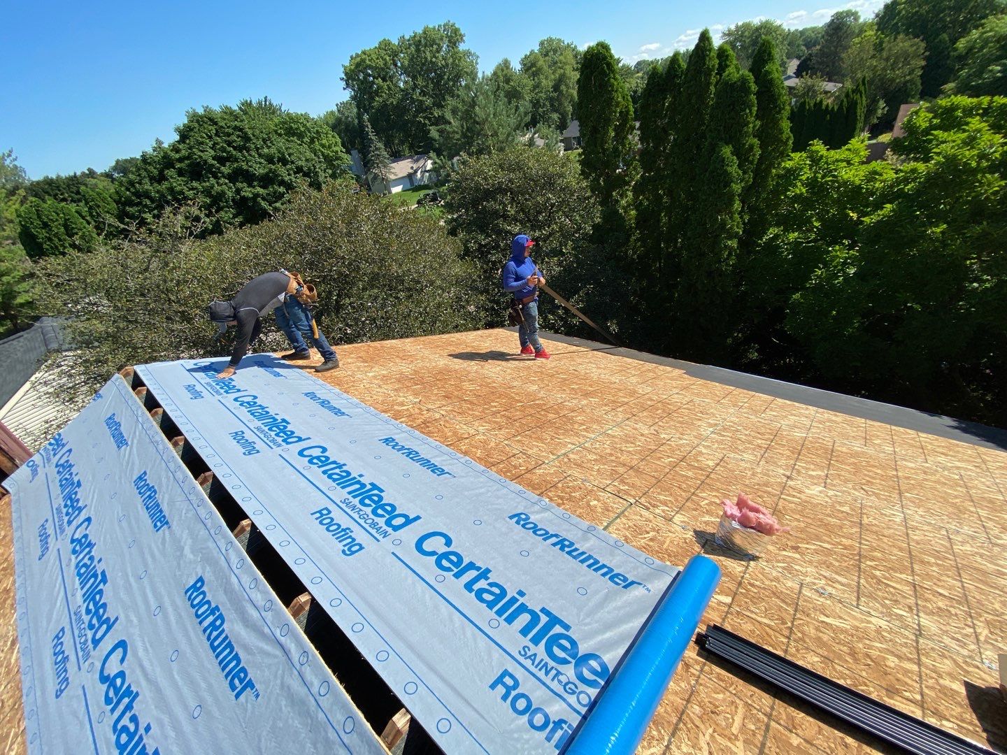 Roof Replacement using CertainTeed Landmark by 180 Contractors