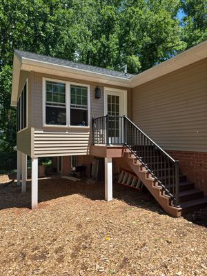 Sunroom addition and complete Exterior Remodel