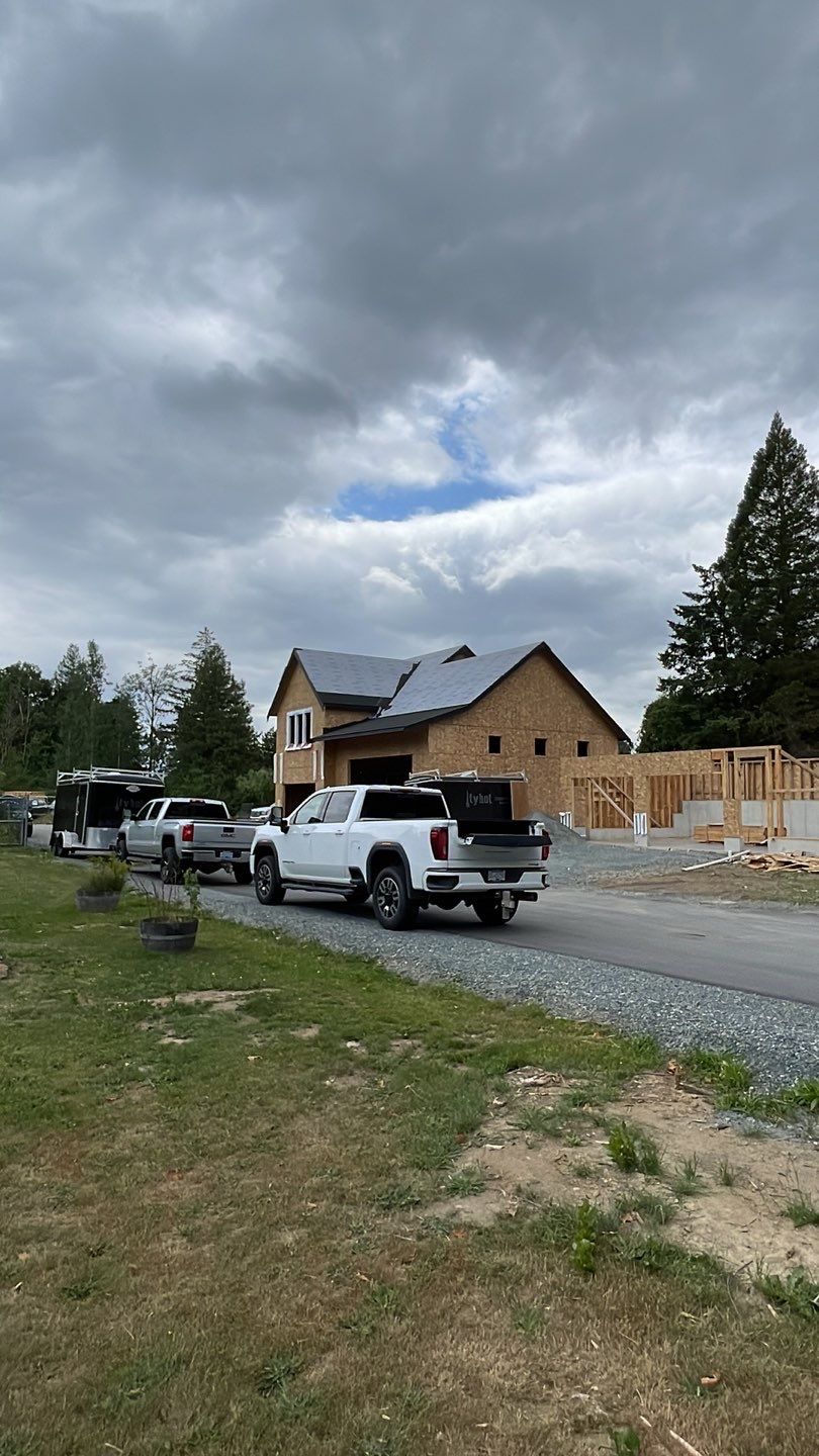Residential Roofing Installation using GAF Charcoal HDZ by Top Notch Roofing Inc