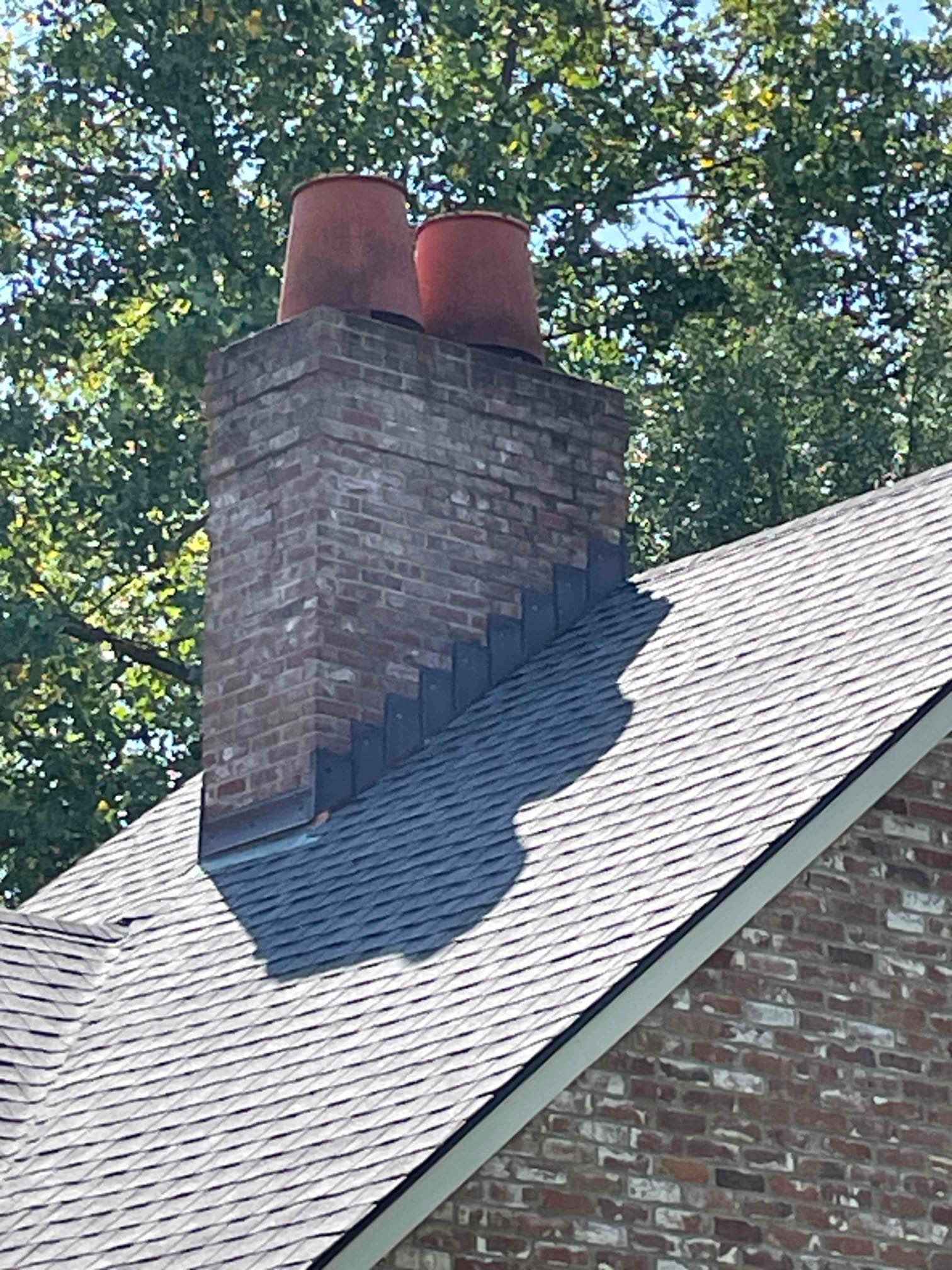 Full Roof Replacement with gutter upgrade after tree impact damage in East Memphis by Revival Roofing Services