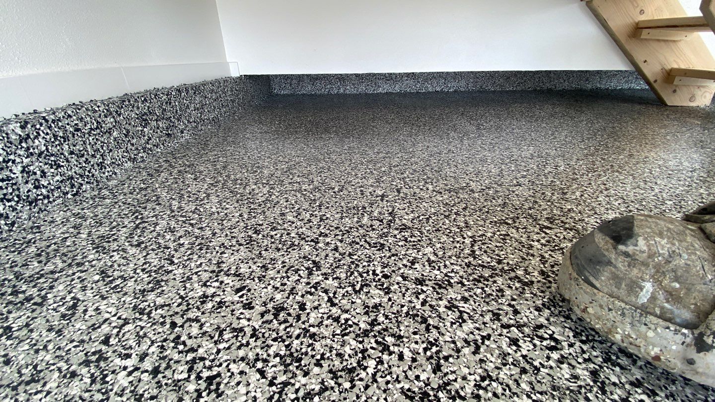 Garage using Domino  by Select Painting, Coatings & Garage Cabinets