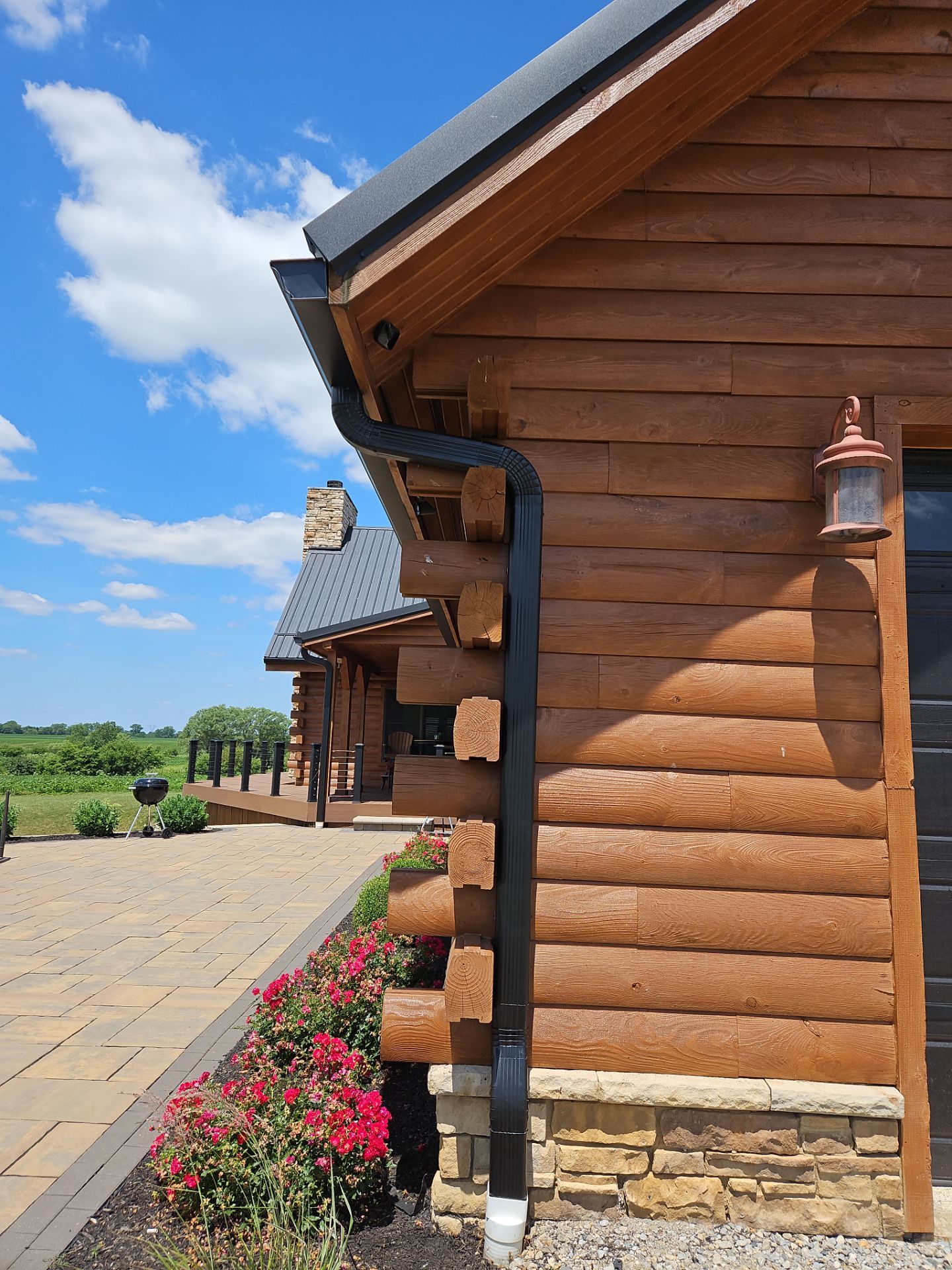 Residential Roofing Installation using Performance Panel Metal - Frost Black by RoofX 