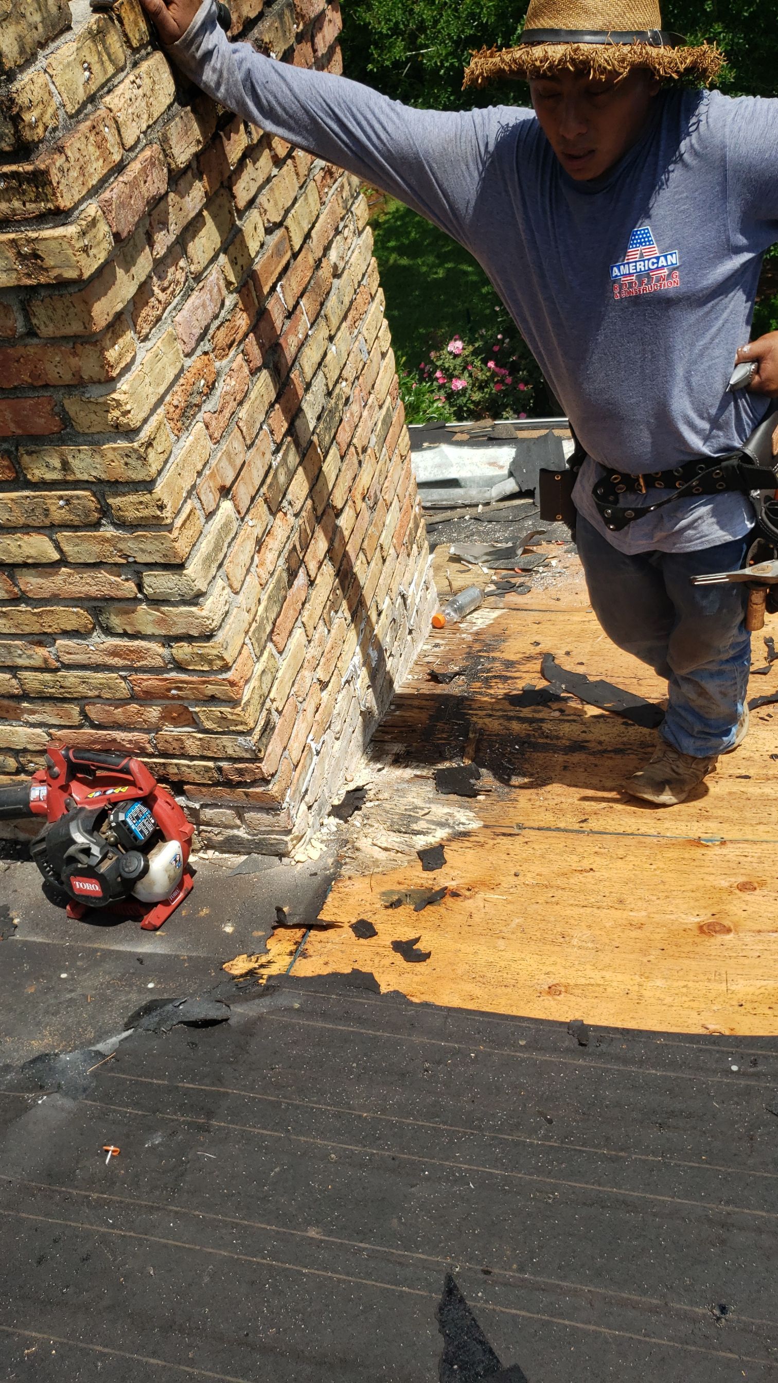 Residential Roofing Installation using Roof Replacement by American Roofing & Construction LLC