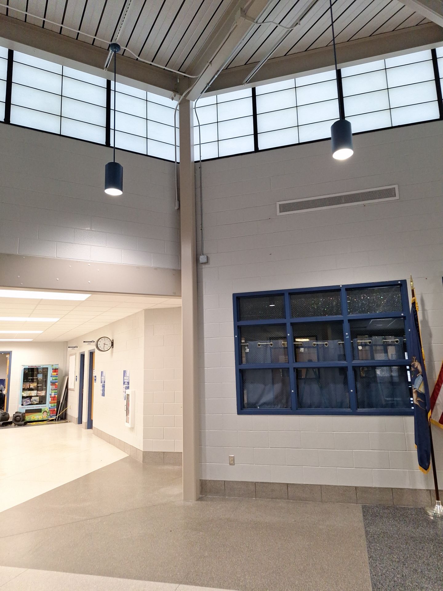 Interior Drywall Patching and repainting for Oakridge School district! by Gordon Painting