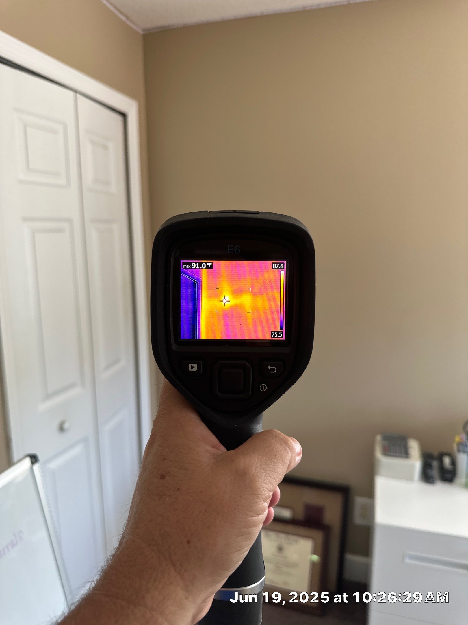 Mold Assessment in Sarasota on a rental home by Building performance Solutions LLC