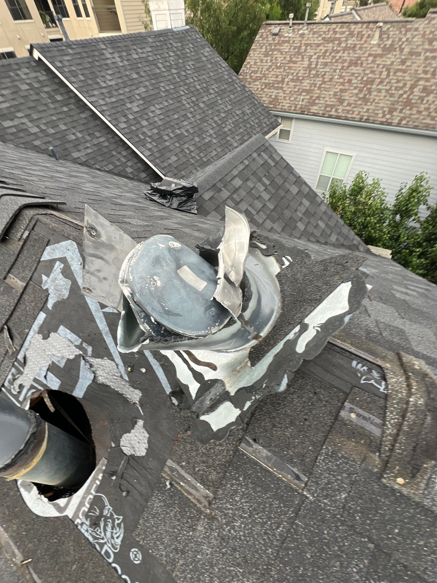 Residential Roofing Repair using Owen's Corning Duration (Lifetime) Shingles by Roof Repair Company