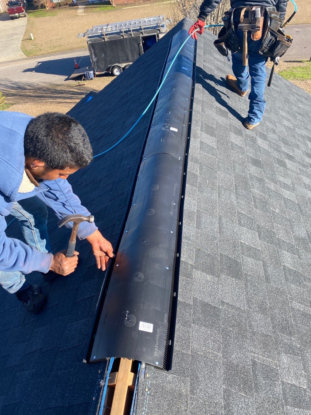 Residential Roofing Installation using Roof Replacement by American Roofing & Construction LLC