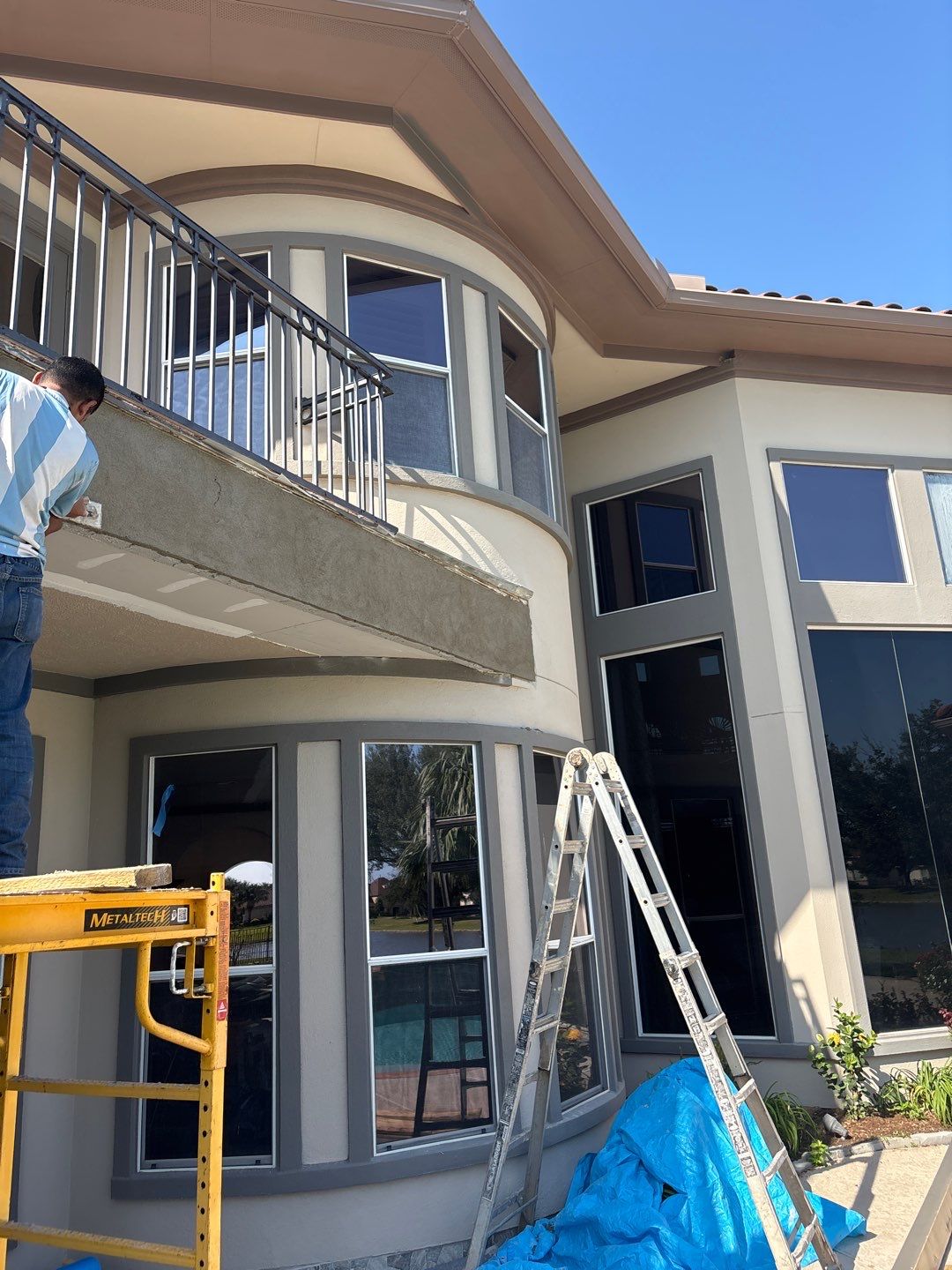 Major Remodel onBalcony Reconstruction by L&T General Contractors and Restoration INC