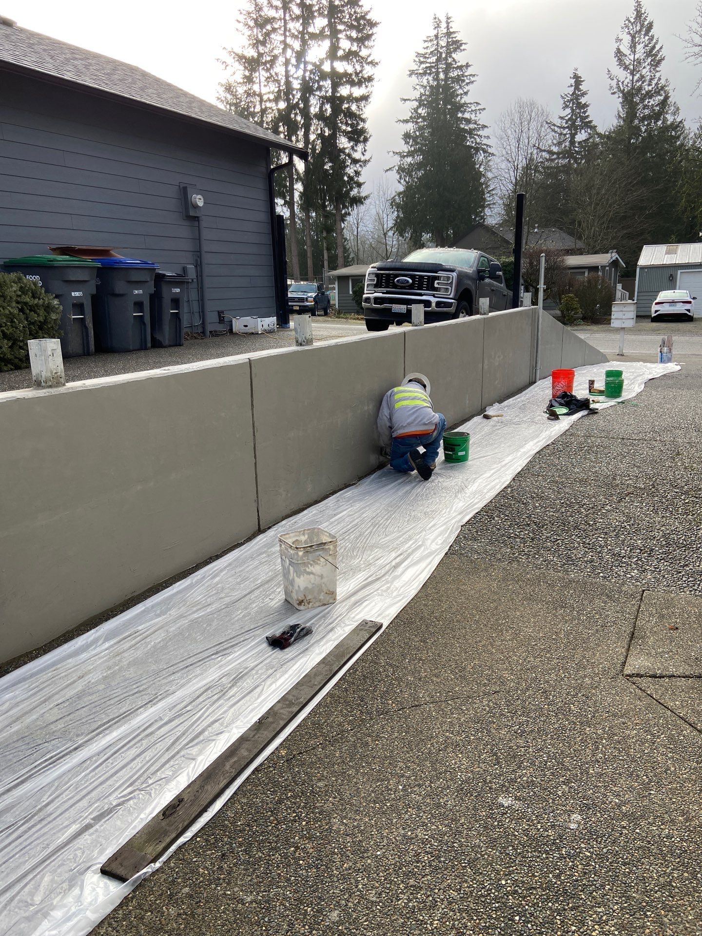 Concrete Retaining Wall | Maple Valley  by Jireh Asphalt & Concrete Inc 