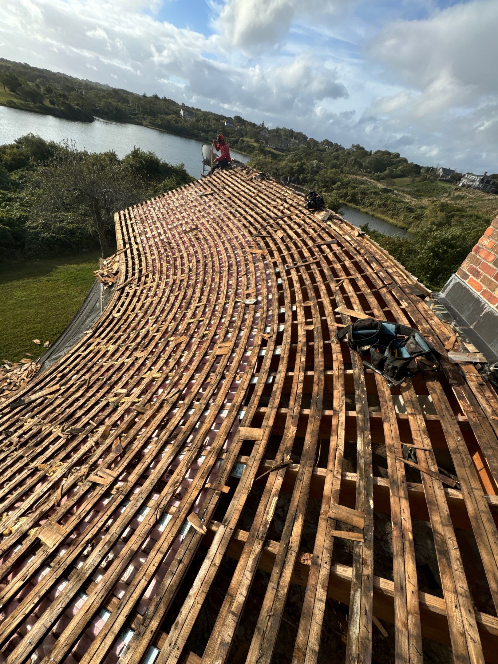 Block Island Family Compound - Roof & Trim Project  by Rinaldi Brothers