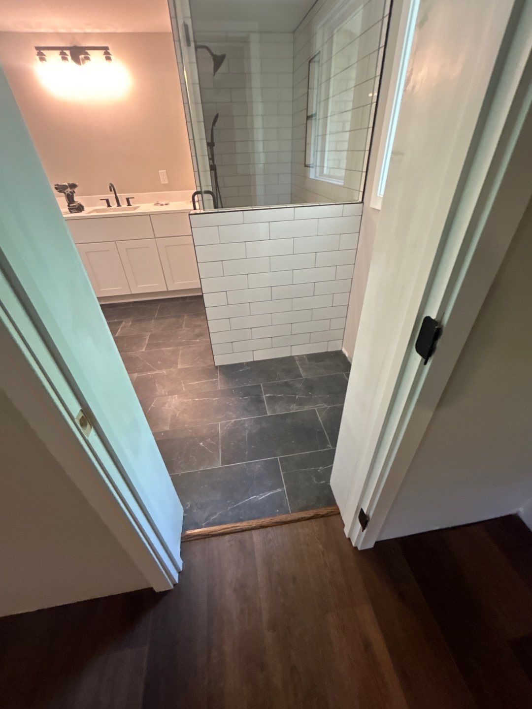 LVP and Tile install  by Footprints Floors of Nashville