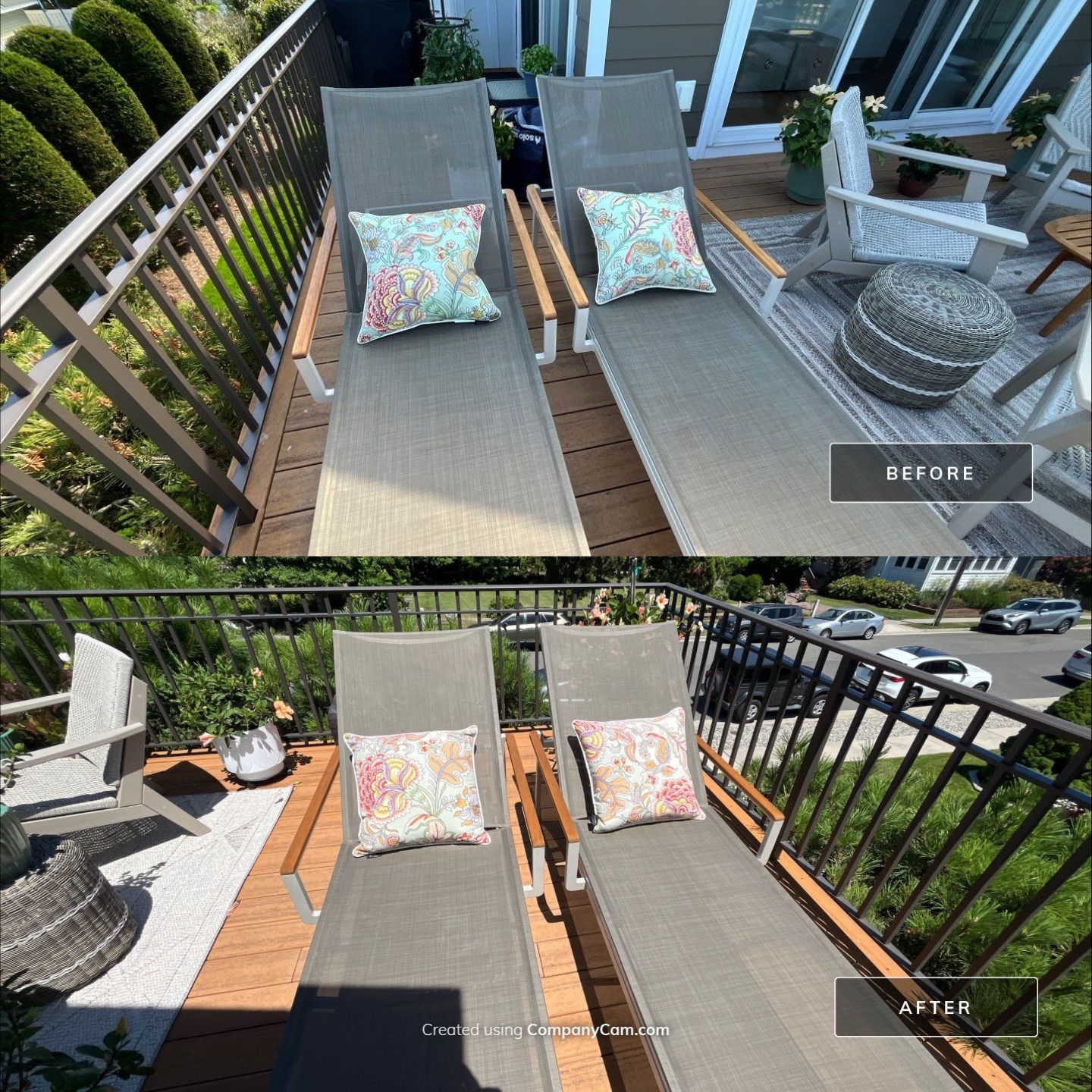 Teak Outdoor Furniture Restoration by FreshCoat Works LLC