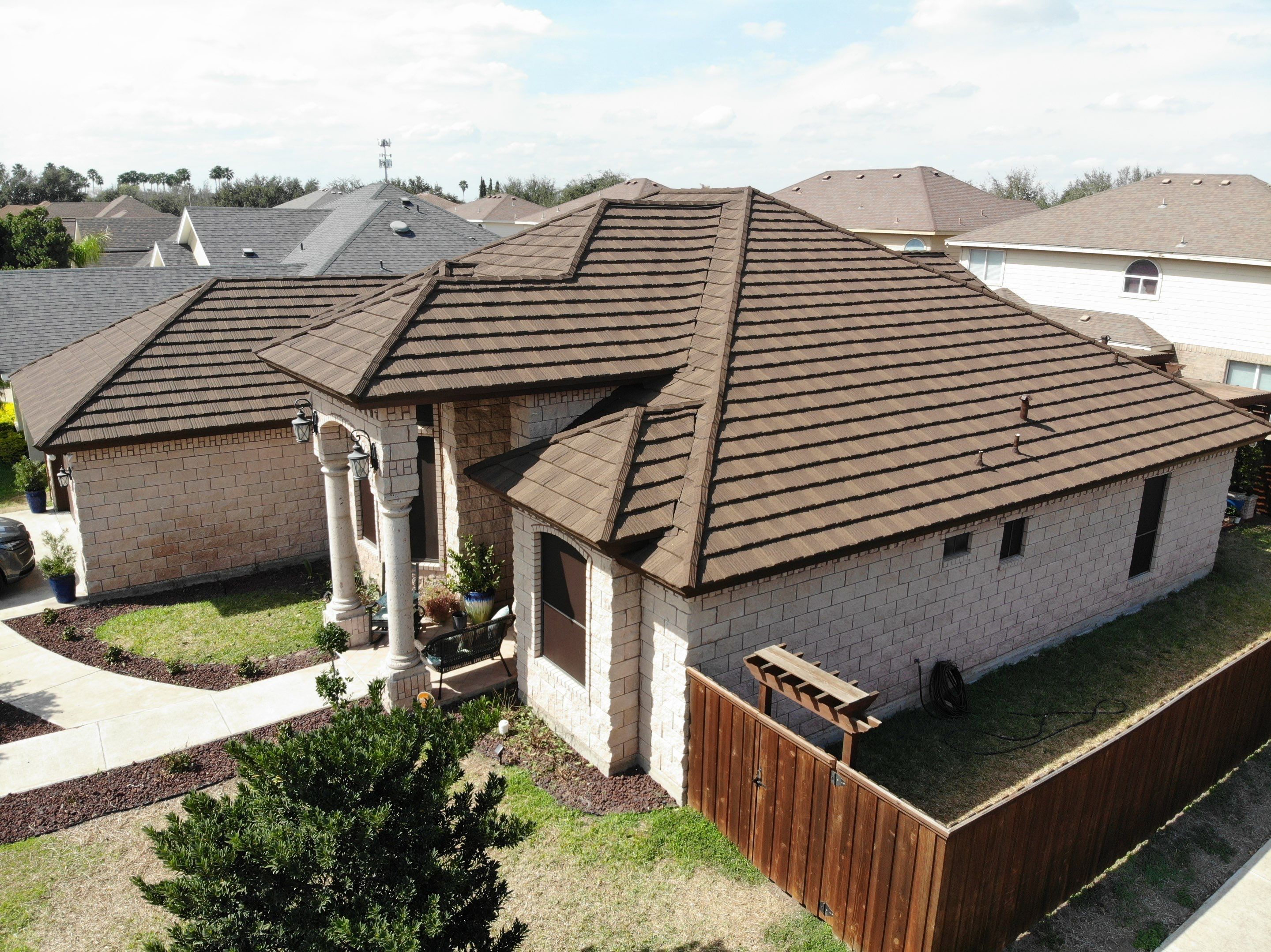 Decra Tile Roof Replacement  by Bison Roofing  