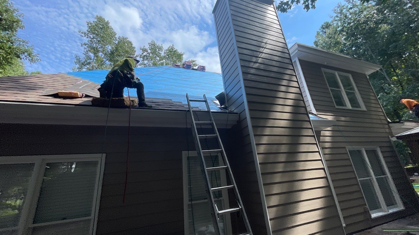 Residential Roofing Installation using Owens Corning by Inspector Roofing and Restoration