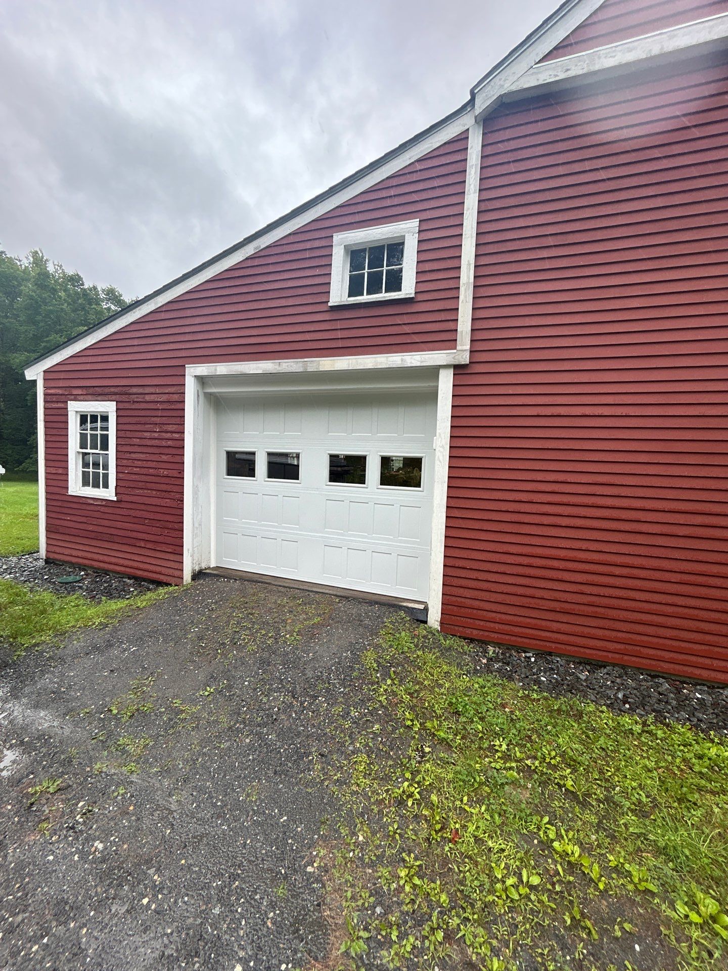Door Installation using Raynor Encore Garage Door by Keene Door