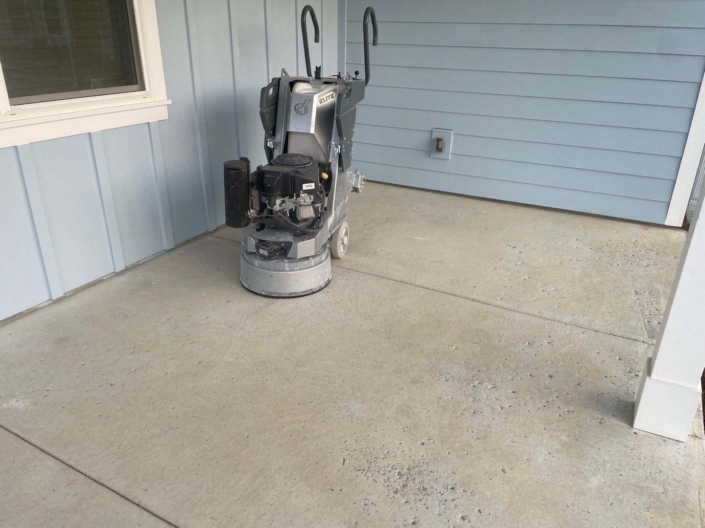 Front Patio Install by Innovative Concrete Coatings 