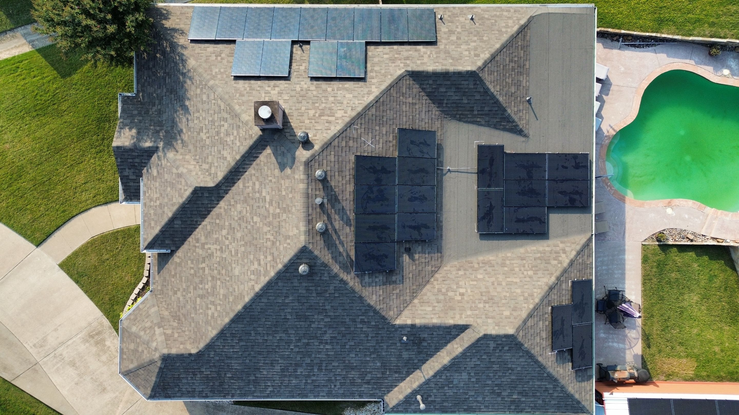 Residential Roof Replacement using Malarkey Vista AR Class 4 by Graves Roofing