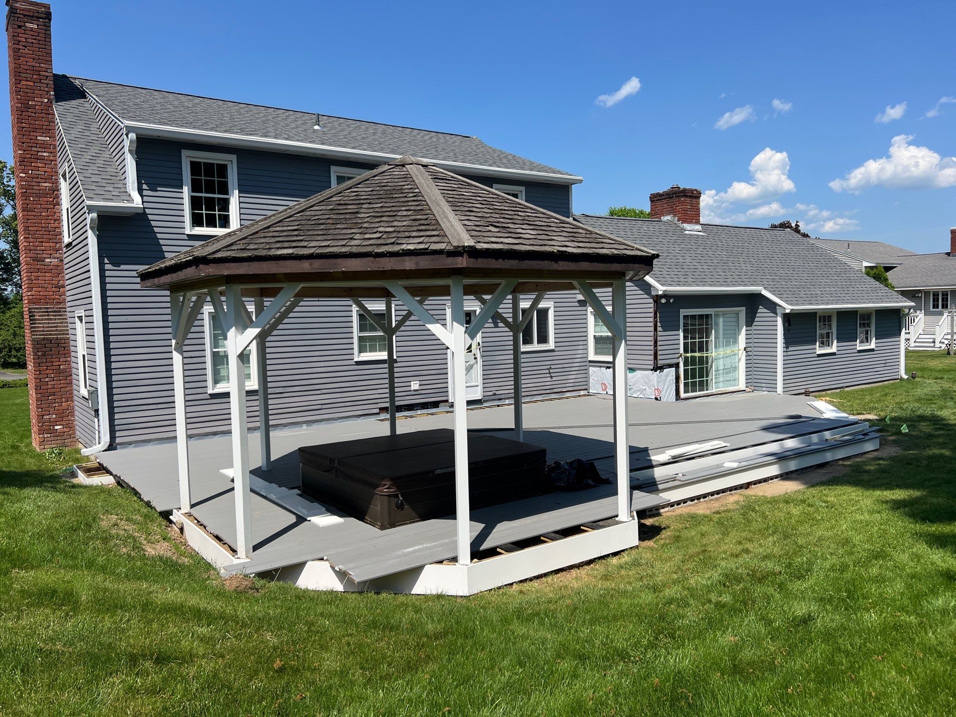 Deck Repair using Trex Select Decking by Chagnon Building & Remodeling LLC