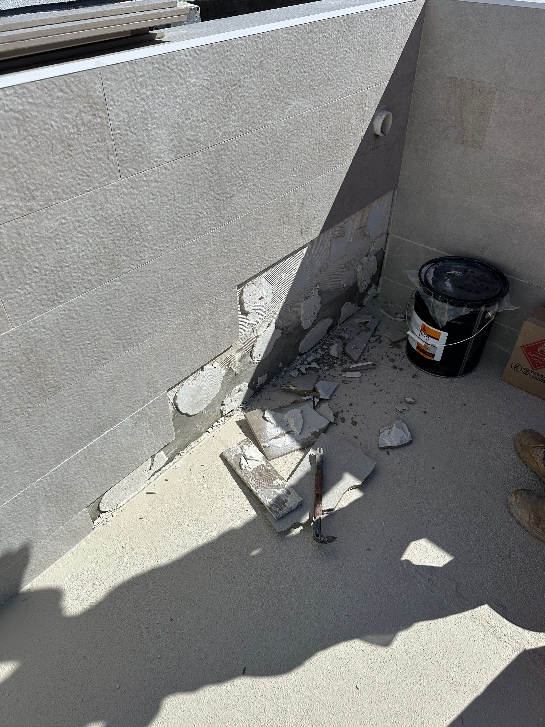 Leak repair in the crawl space by The Goat Contractor ( Giampri Corp)