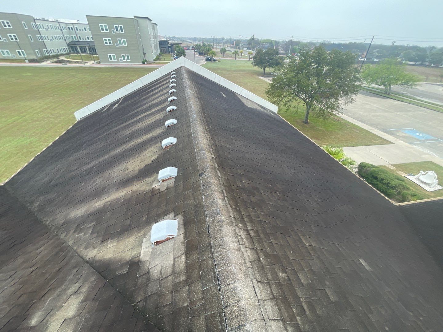 Commercial Roofing Installation using GAF Timberline HDZ by Lighthouse Roofing