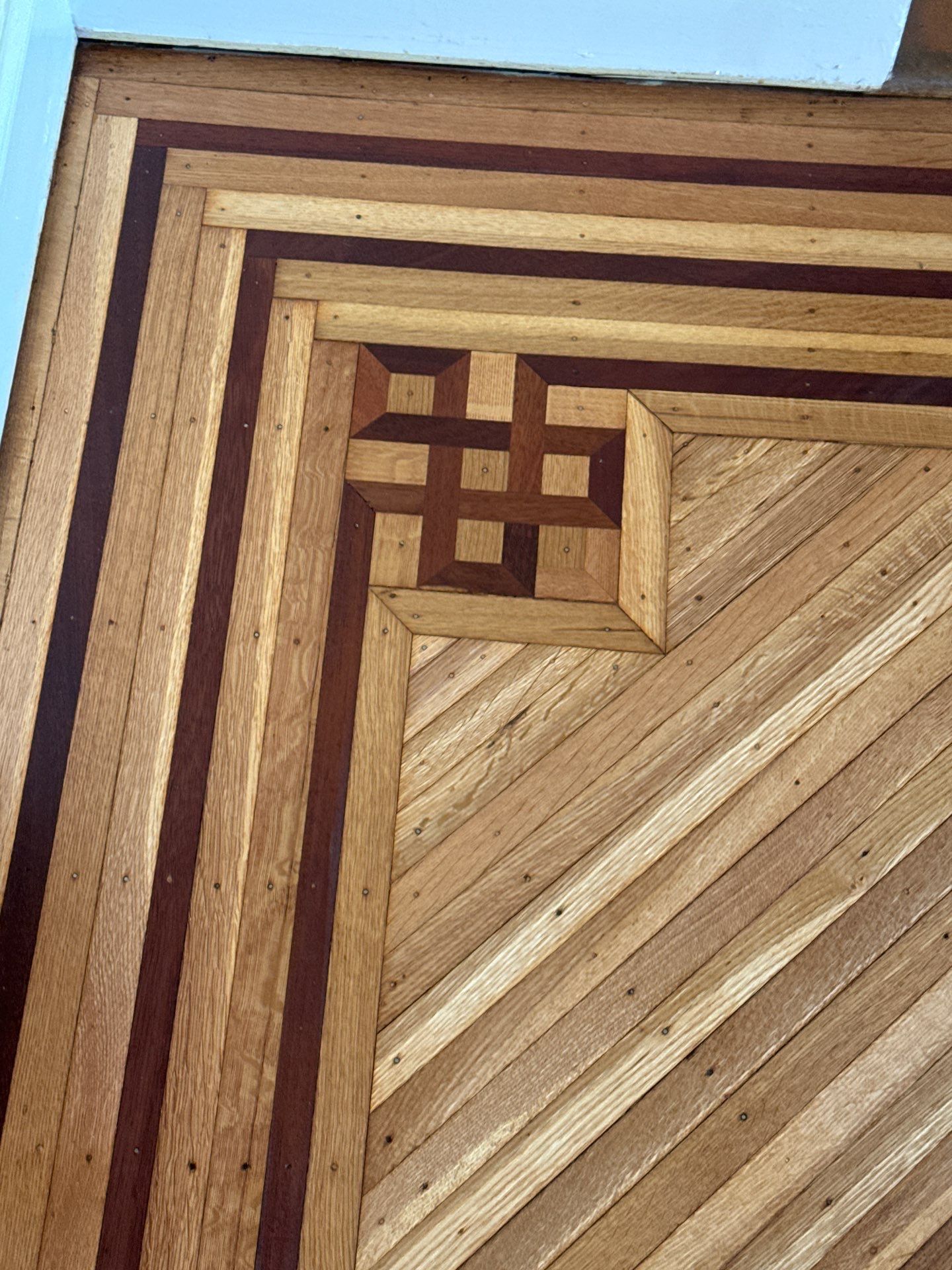 Historic Hardwood floor restoration  by Ann Arbor Hardwoods 