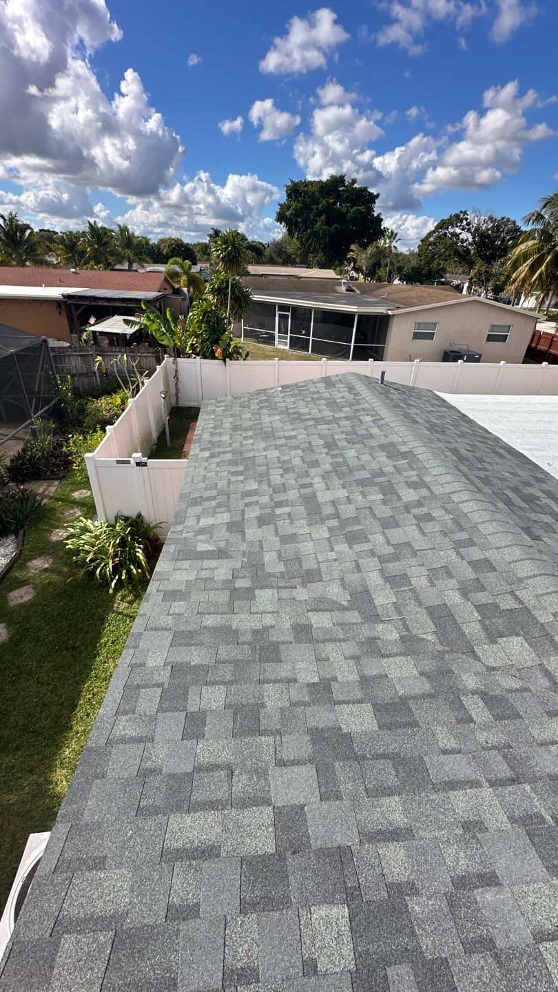 Asphalt Shingle and Flat Roof Membrane Installation in Margate by AJF ROOFING INC
