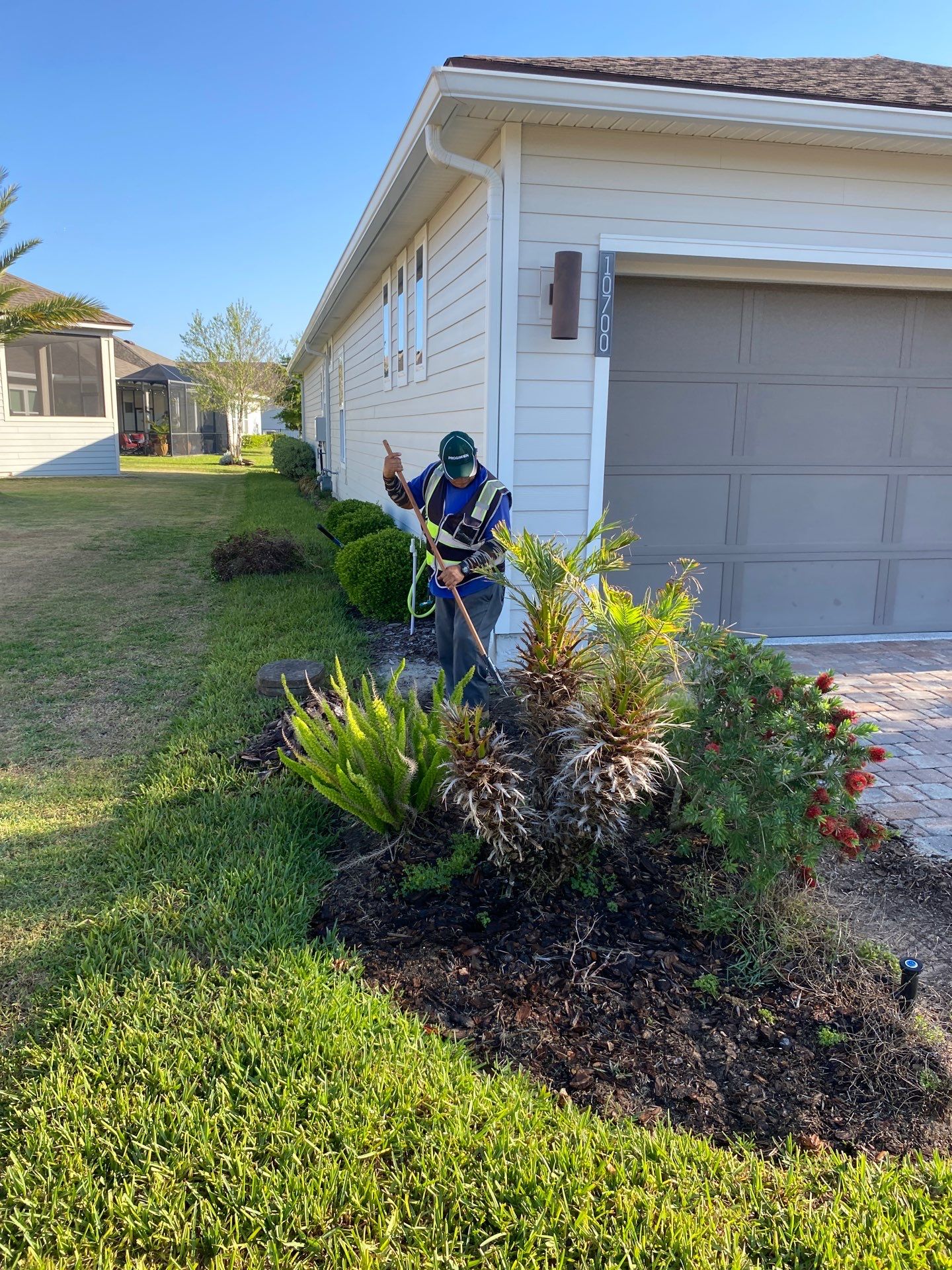 Residential | Clean-up, Sod and Rock Installation by ProGreen Services