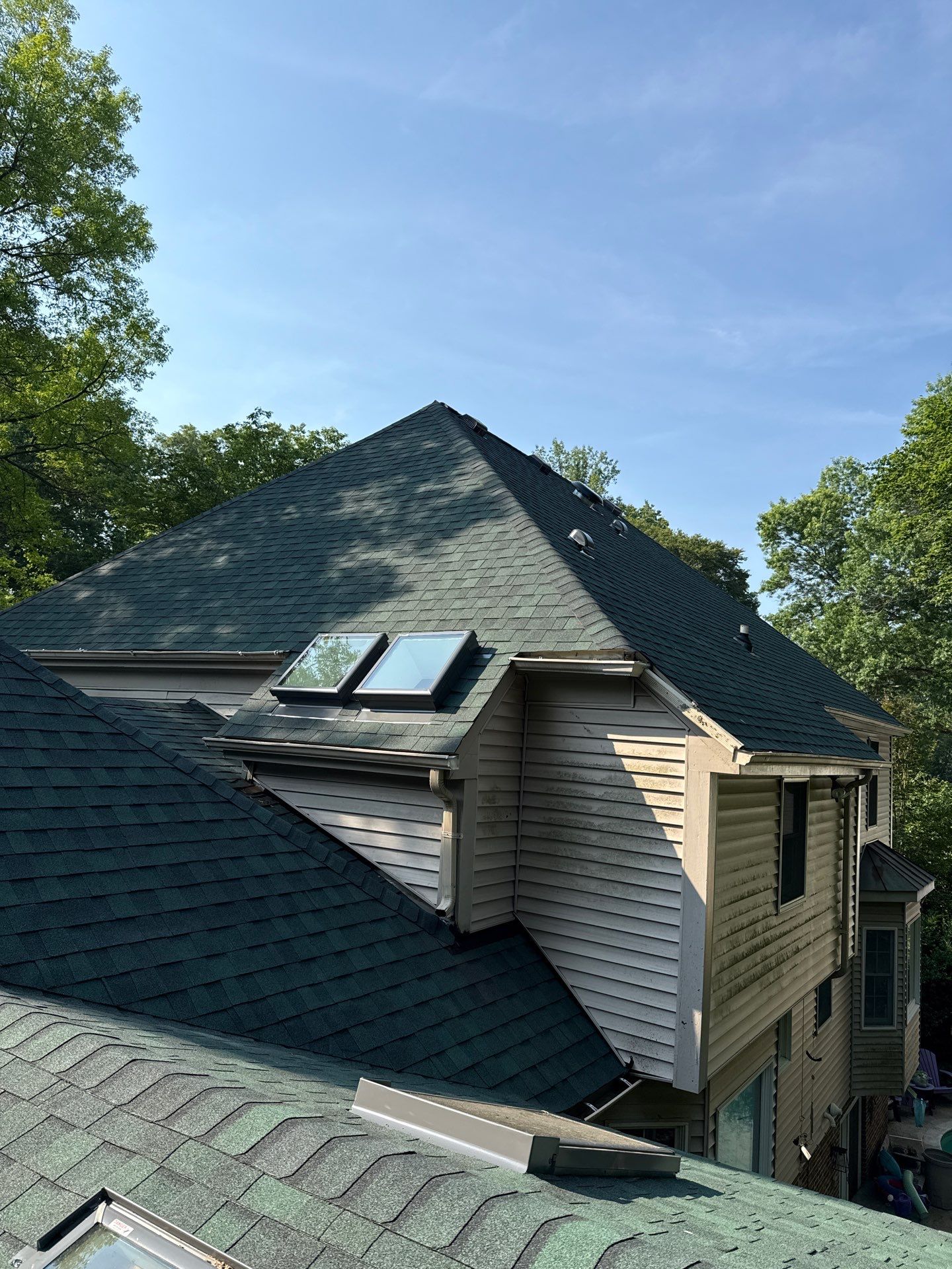 Springfield: Roof Replacement with CertainTeed Landmark Pro in Max Def Evergreen by RM Banning, Inc.