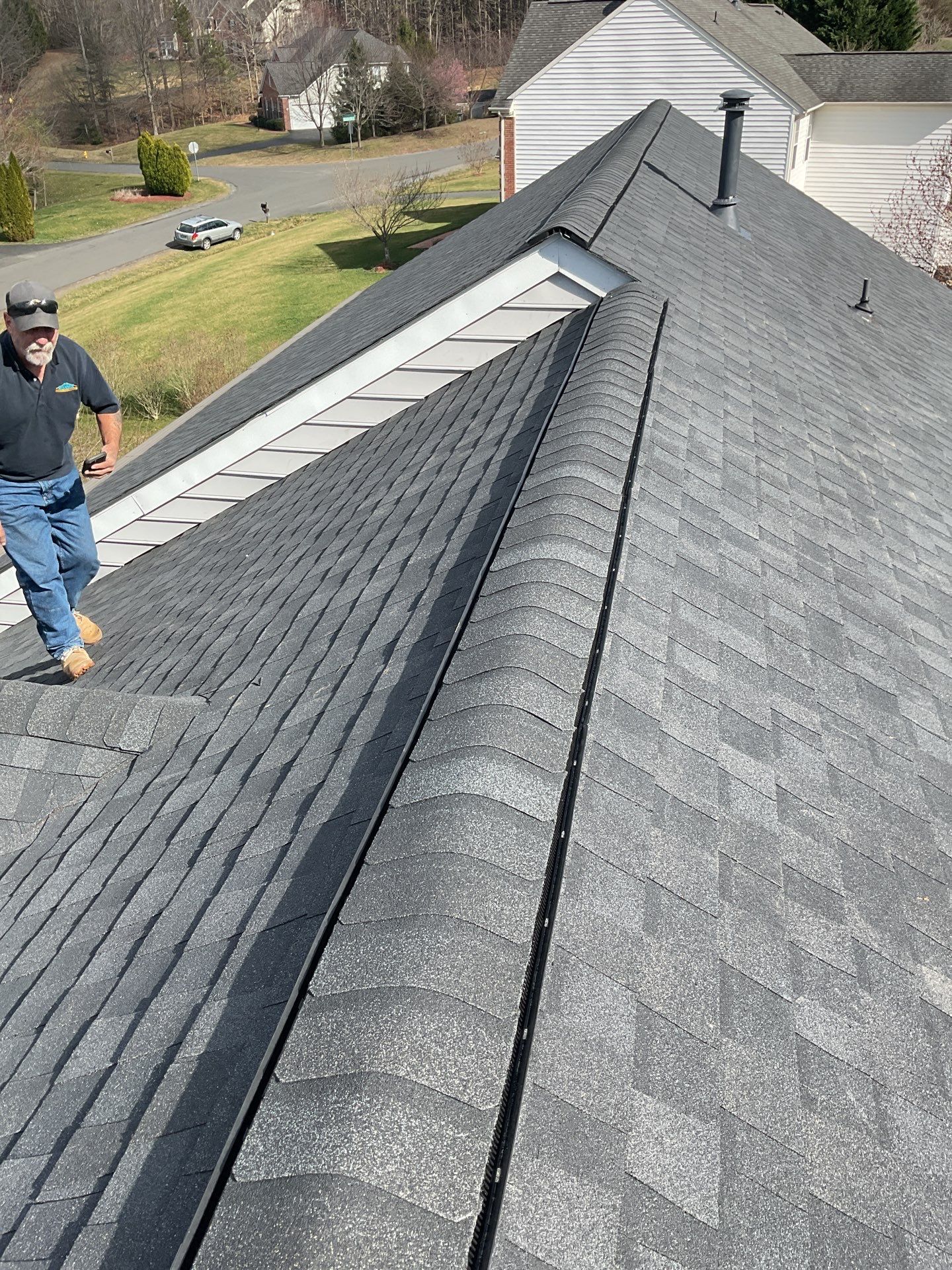 Manassas Landmark Pro Roof in Max Def Charcoal Black by RM Banning, Inc.