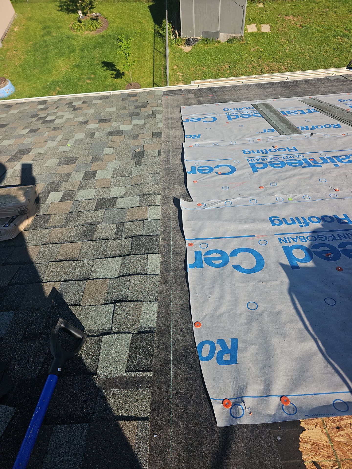 Roof Replacement - Colonial Slate  by Winchester Roofing
