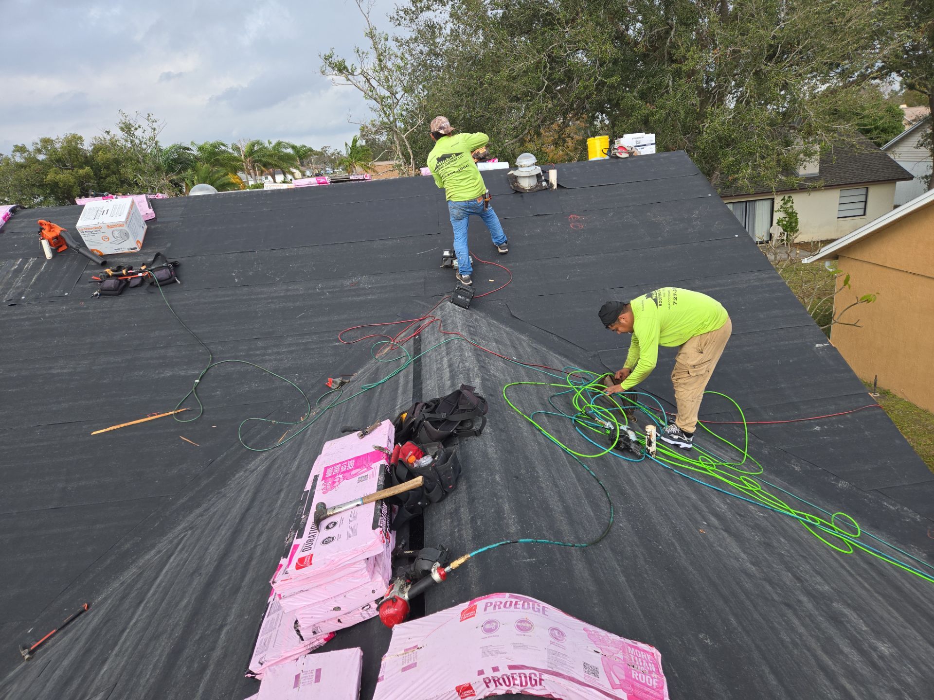 Project in Clearwater 33762 by Mitchell Roofing Company LLC 