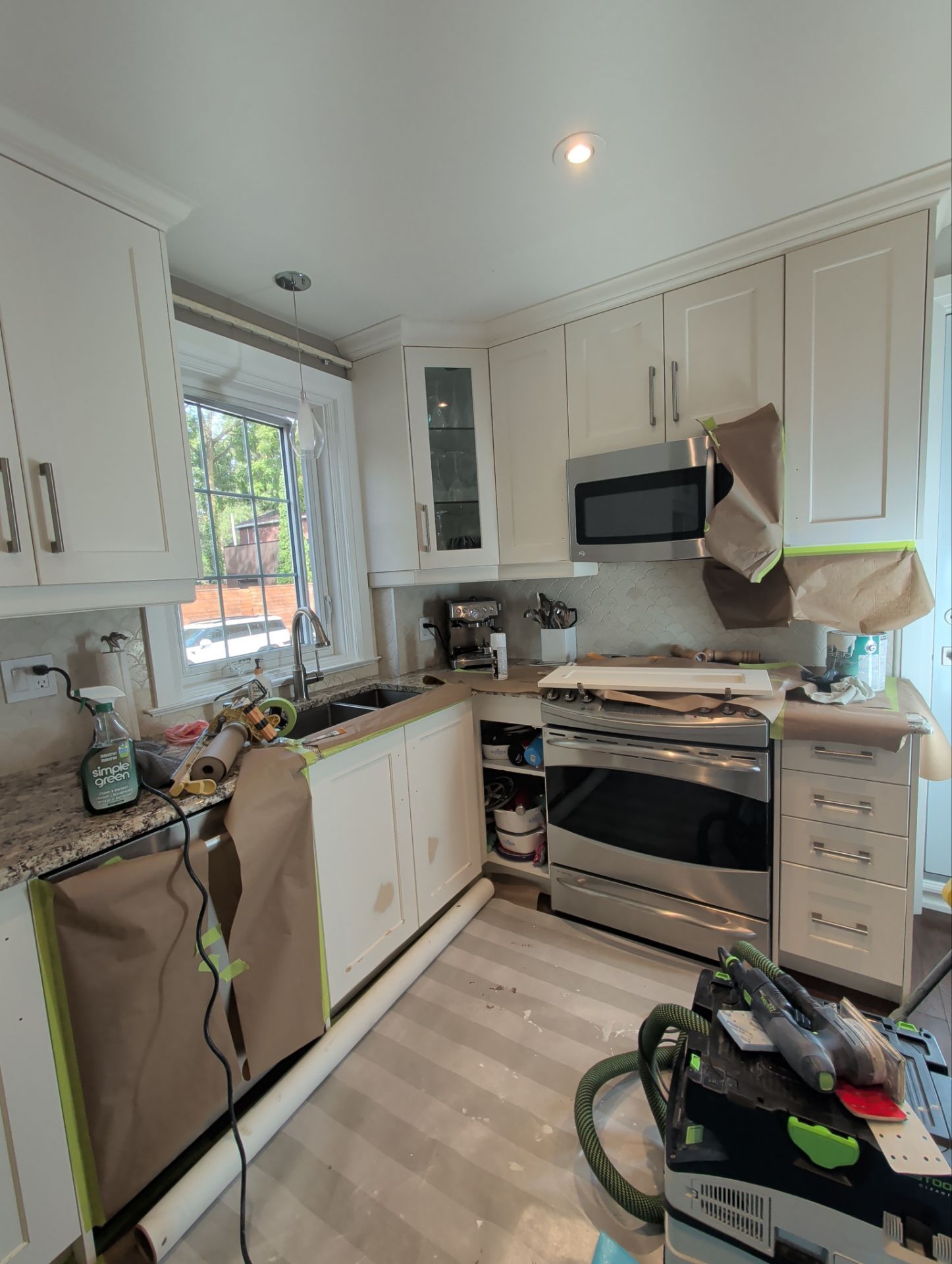 Full Interior Painting and Kitchen Cabinet Refinishing in Toronto by GTA HOME PAINTING