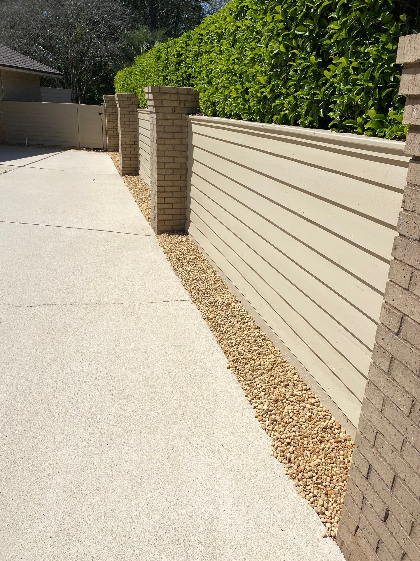 Deerwood Resident | Pine Bark Install by ProGreen Services