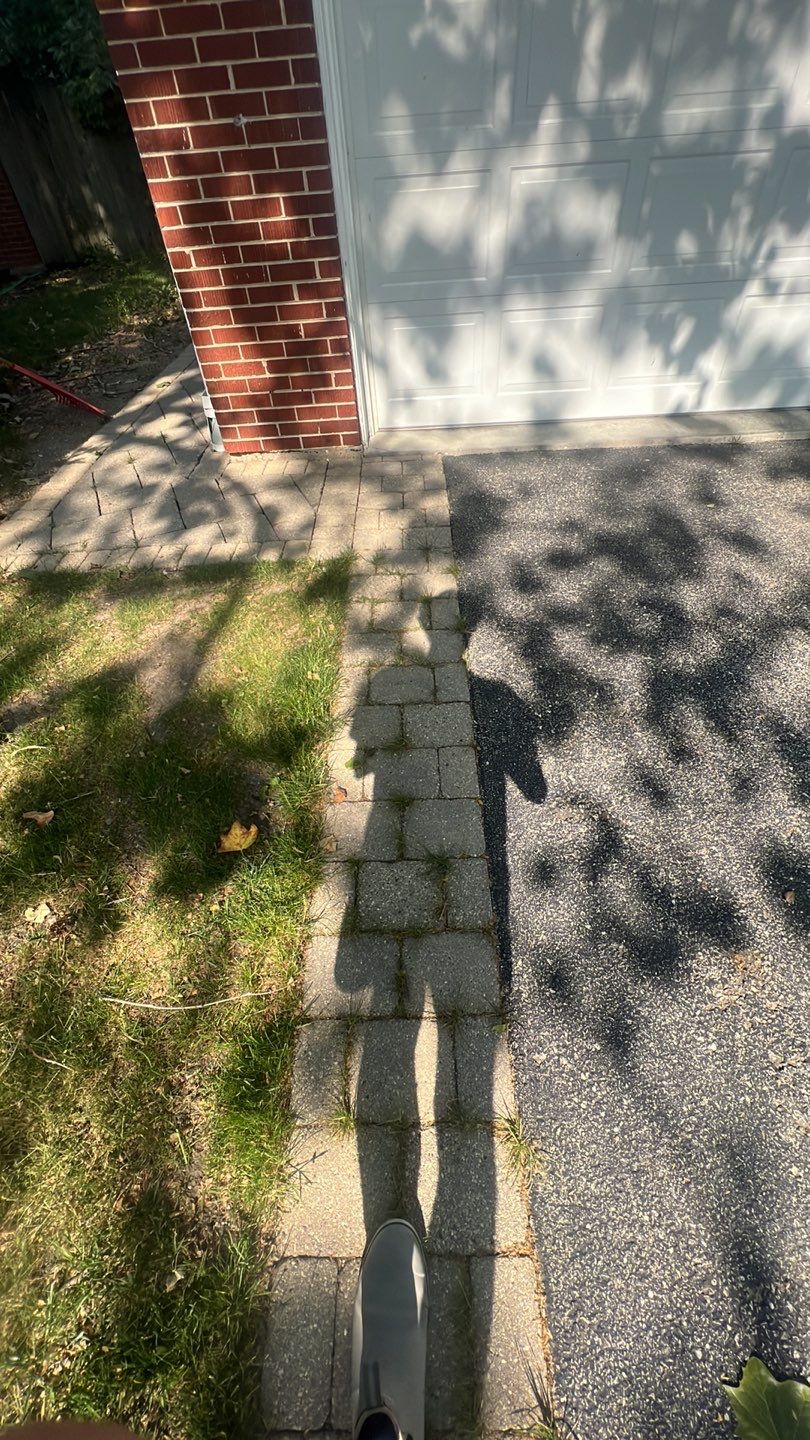 Brick paver clean, sand and seal.  using Surebond SB-1300 by Northern Power Washing LLC.