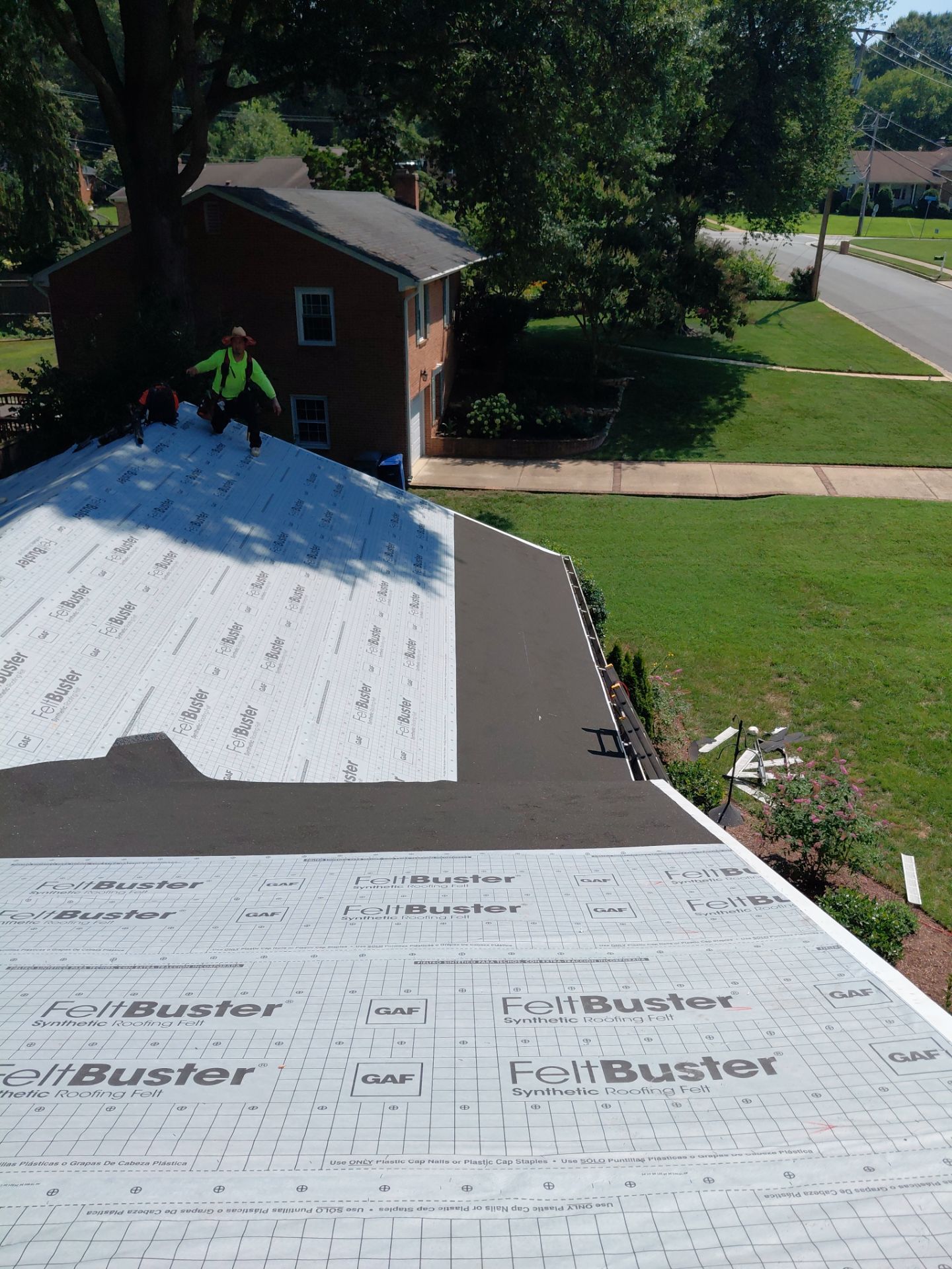 Alexandria: Residential Roof Replacement with GAF Timberline HDZ in Nantucket Morning by RM Banning, Inc.