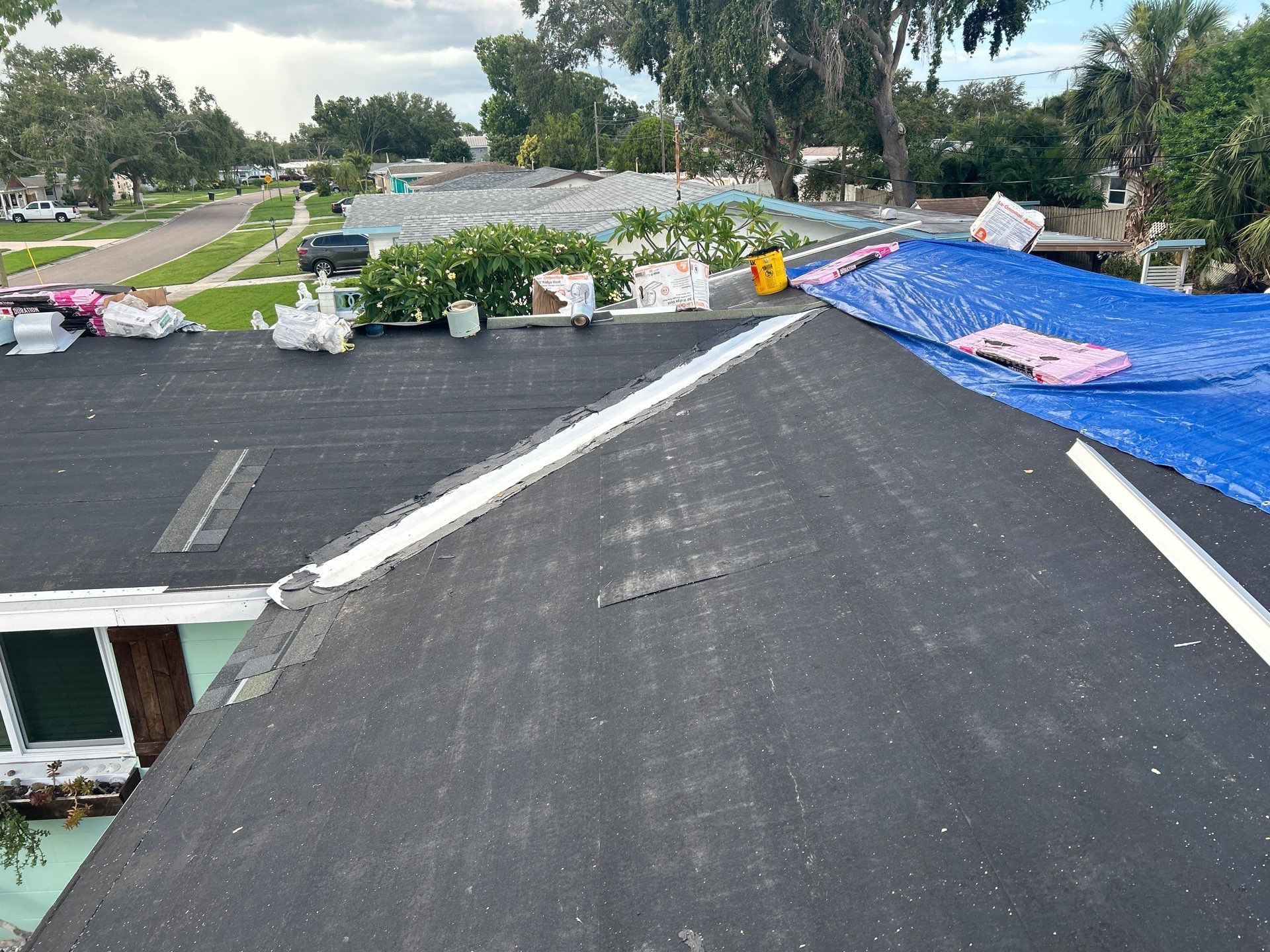 Project in St. Petersburg 33710 by Mitchell Roofing Company LLC 