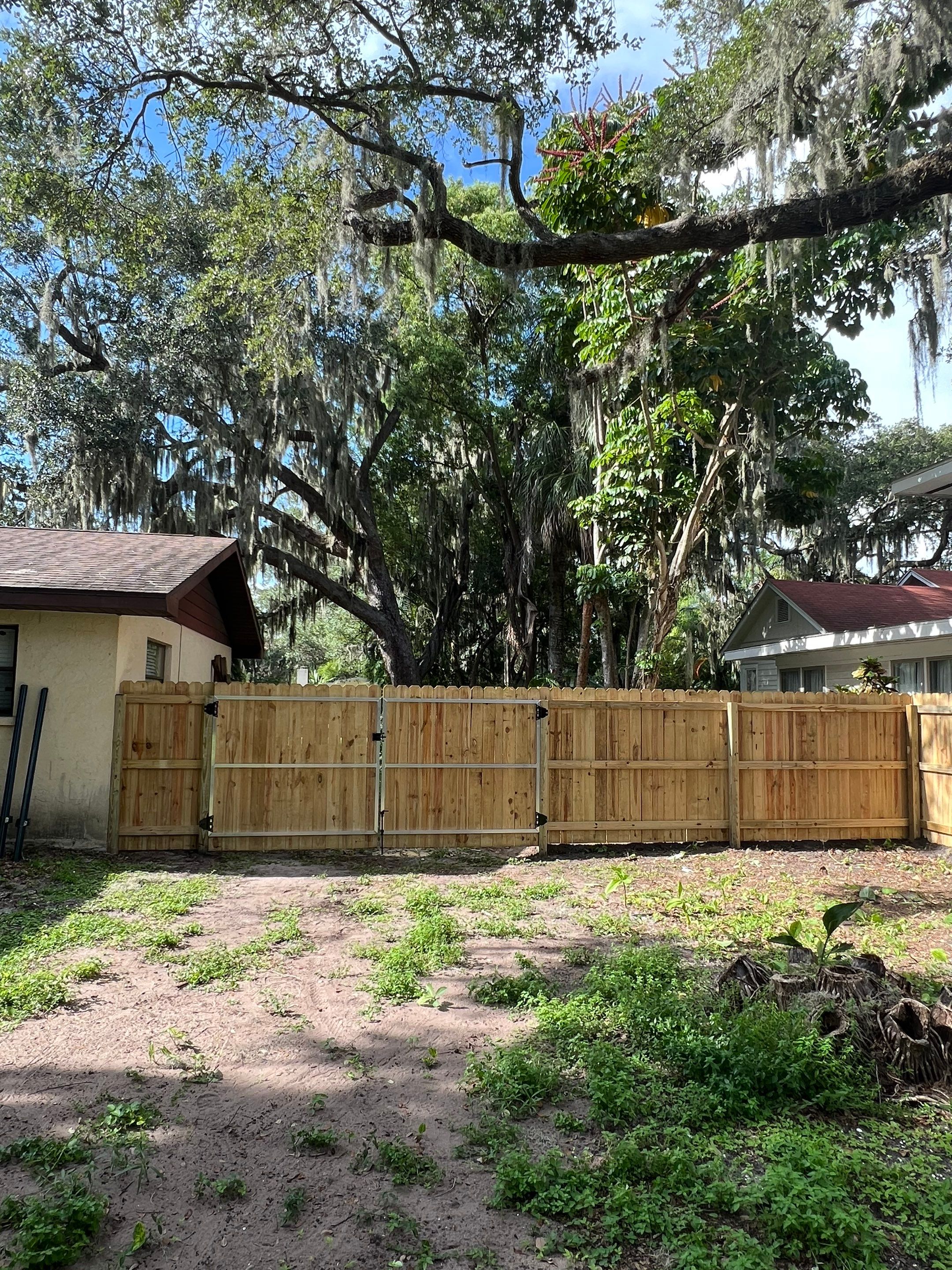 Palmetto, FL 6ft. Tall Treated Board on Board Privacy Fence by Asap fence and gates, LLC
