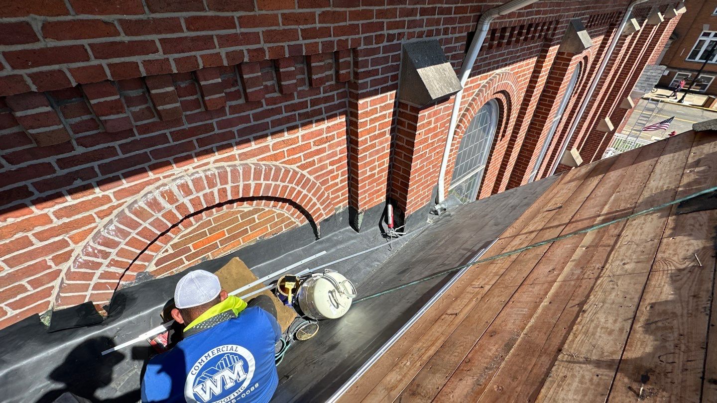 Commercial Roofing Installation using Duration Series Shingles - Estate Gray by RoofX 