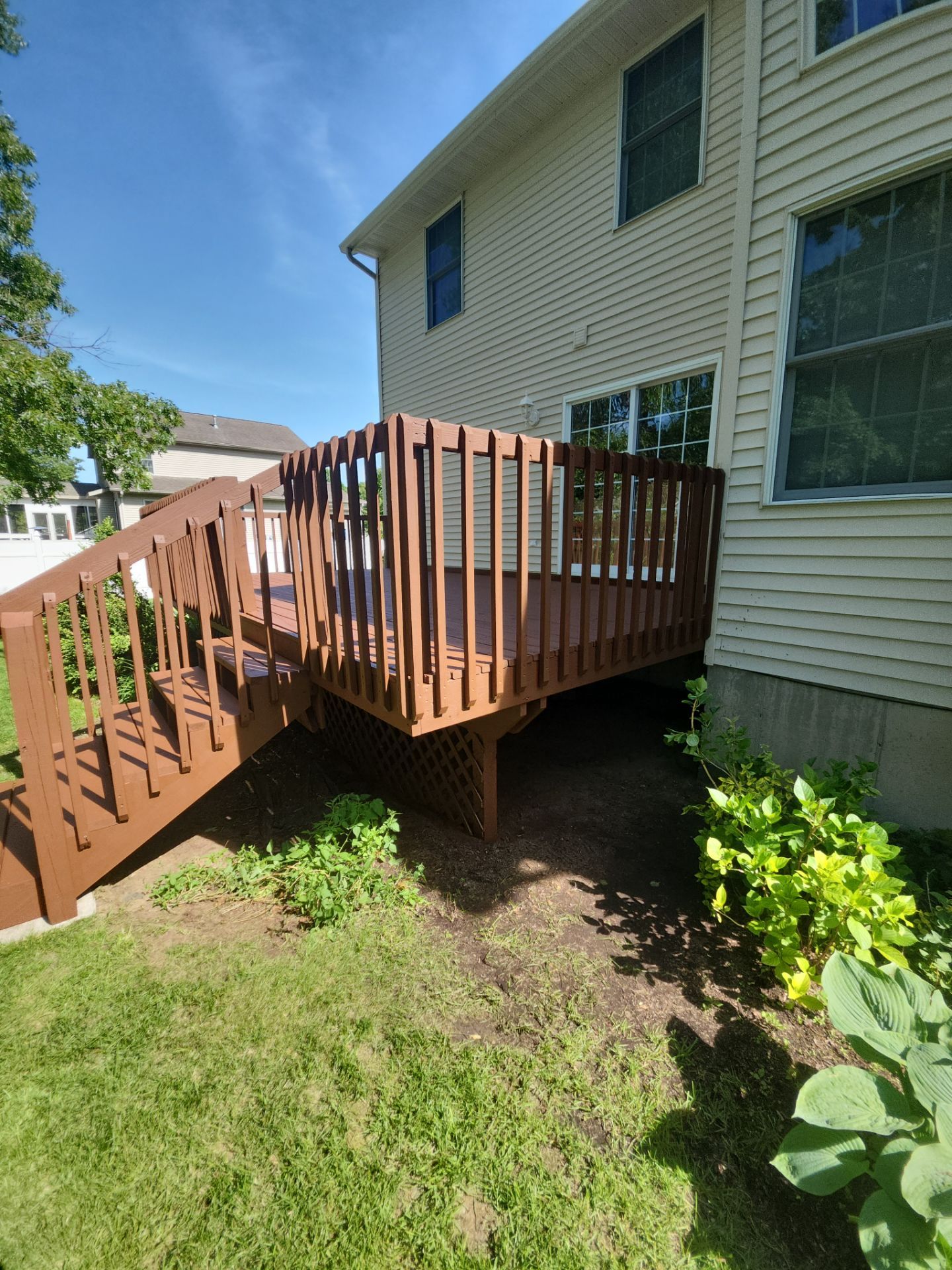 Deck Staining and Pressure Washing by Gordon Painting
