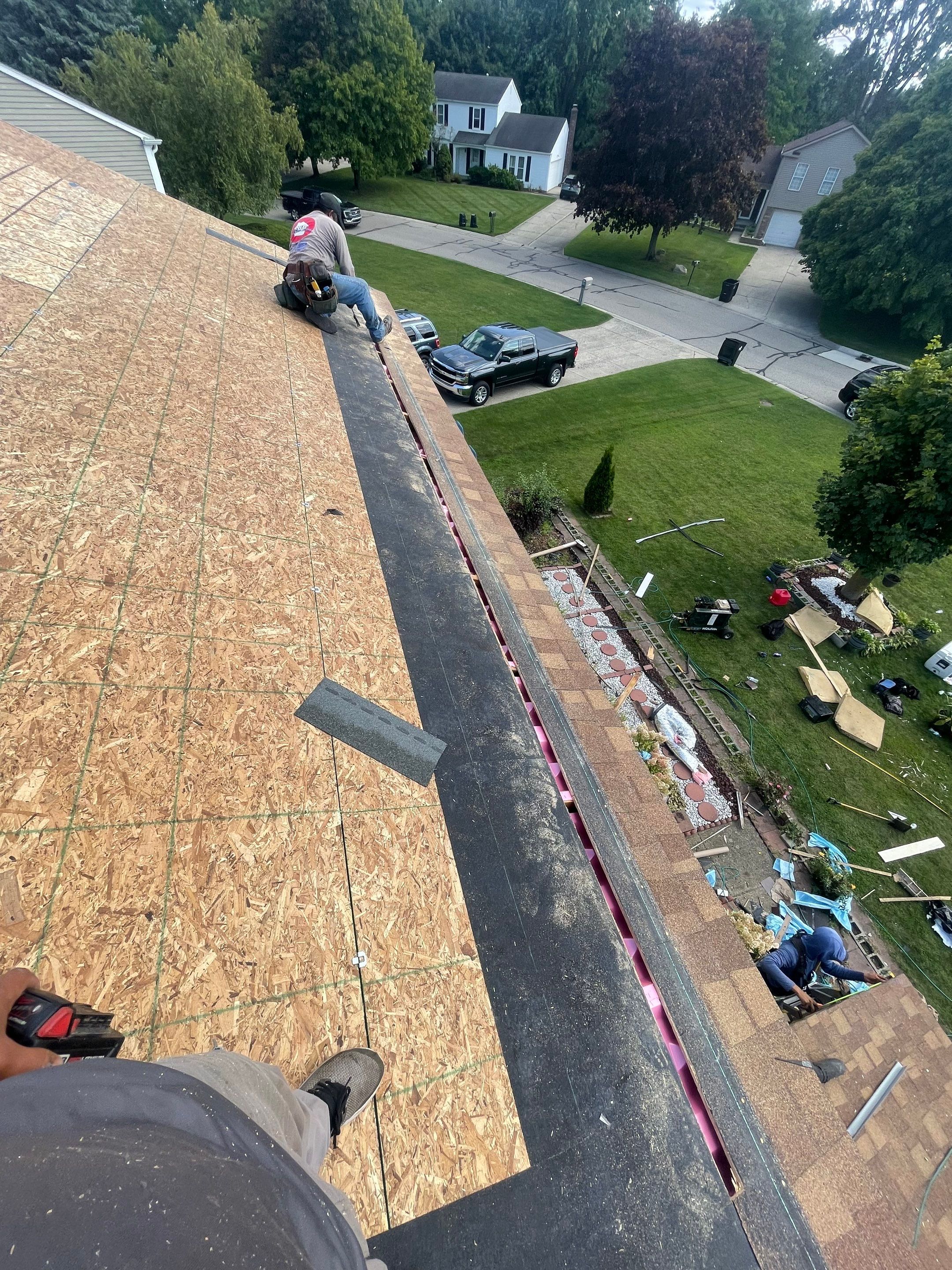 Roof Replacement using CertainTeed Landmark by 180 Contractors
