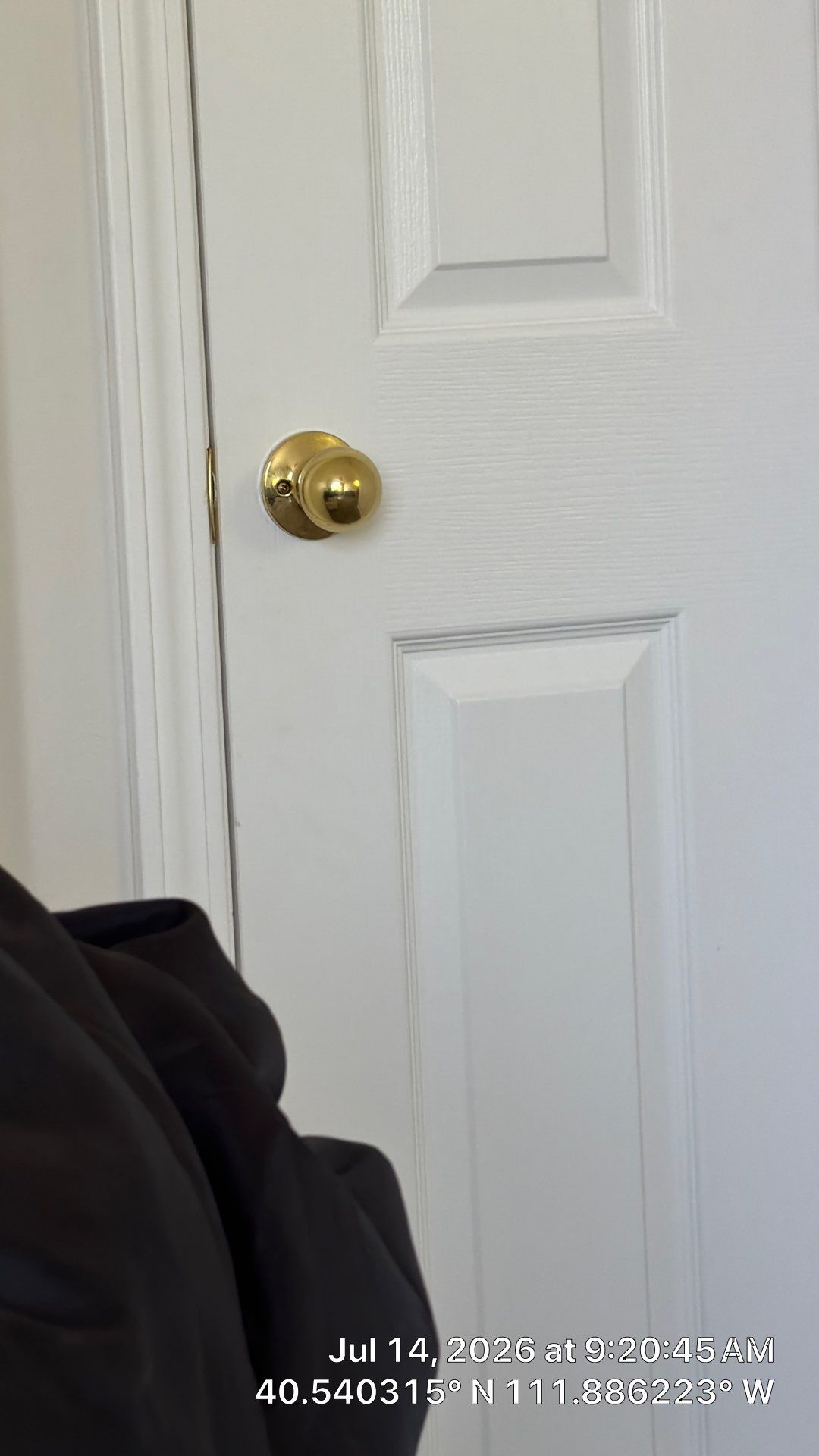 Residential Interior Door Installation and Finishing in Draper by CompanyCam Sales Demo