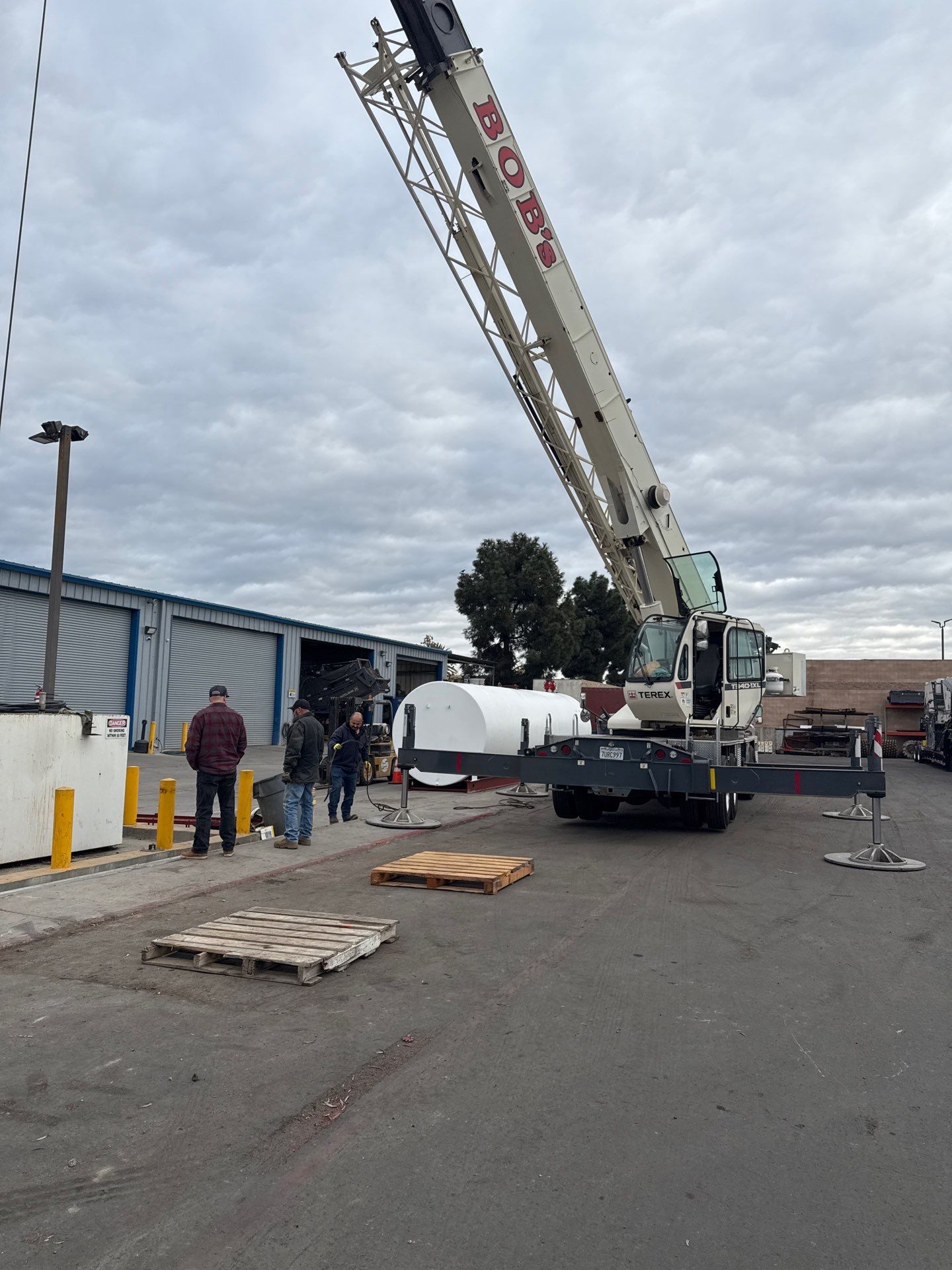 Outdoor Water Tank Installation & Piping Setup by Us Plumbing 