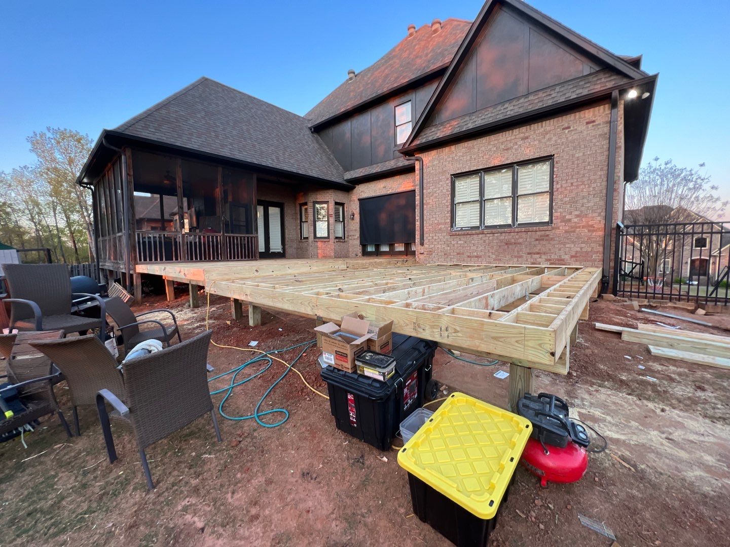 Scout Ridge - Deck Installation  by Pillar and Pine