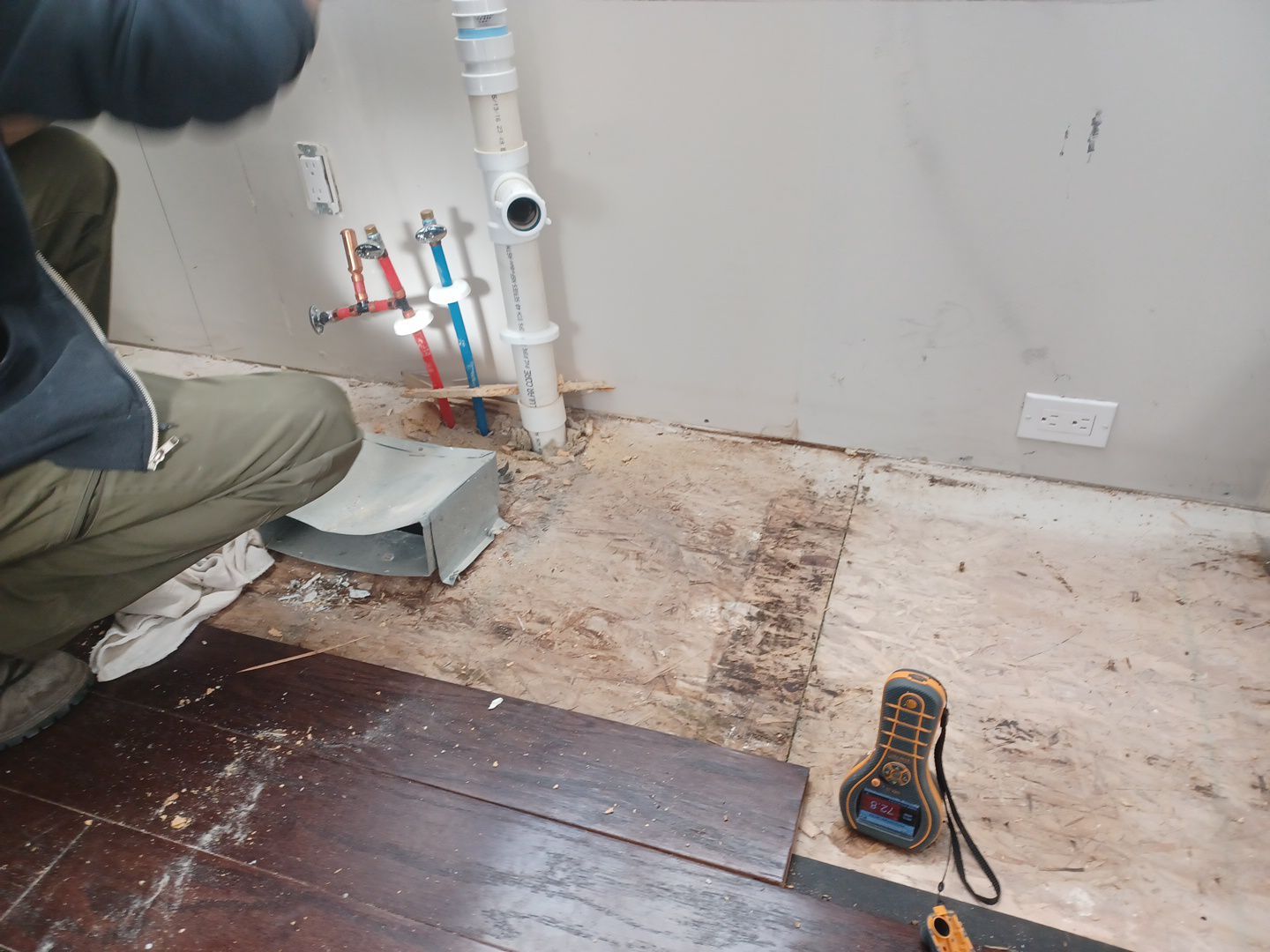 Project in West Bloomfield by EzDry Water Mitigation & Property Restoration