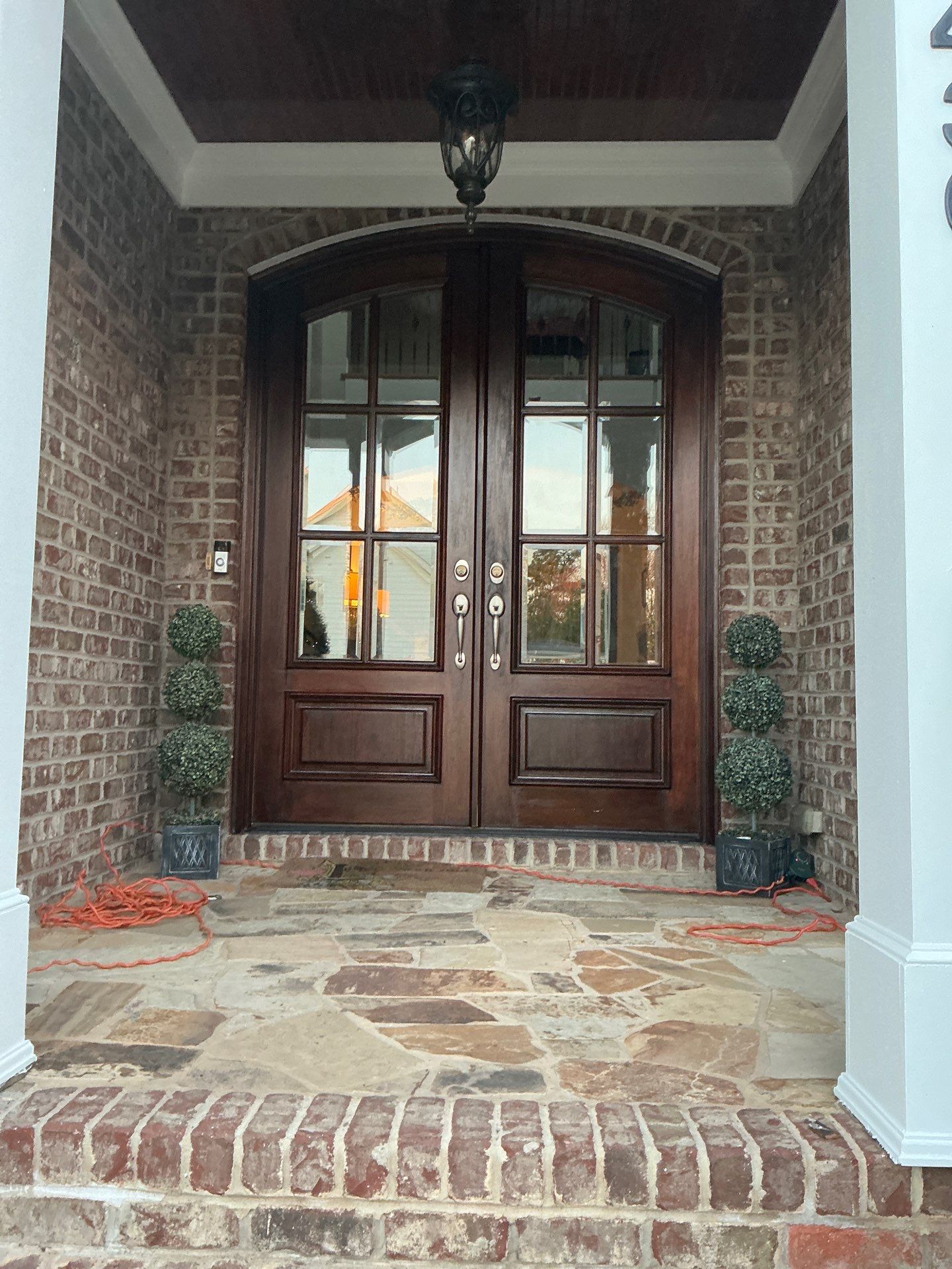 Exterior Painting Cary NC (Victoria B.) by GonzalezPainters & Contractors Inc 
