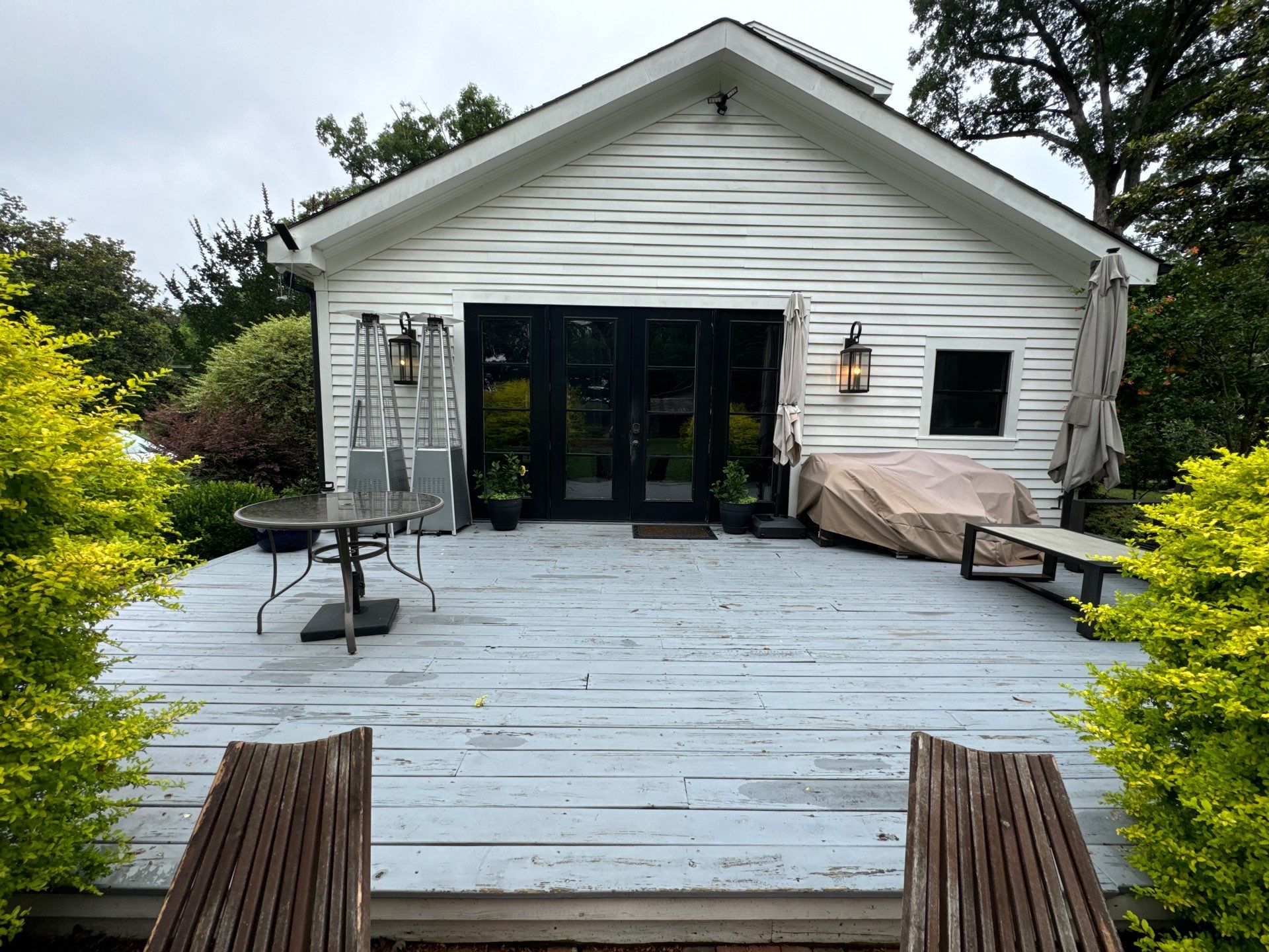 Exterior painting and Deck staining by GonzalezPainters & Contractors Inc
