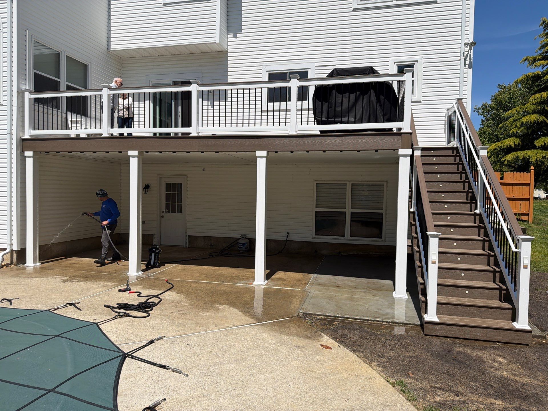 New Deck in Voorhees Township, New Jersey by deck guardian